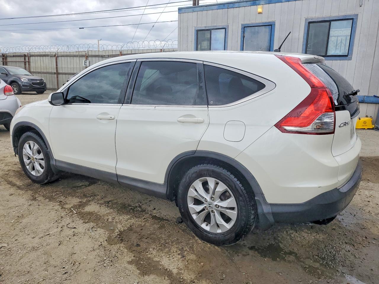 2012 Honda Cr-v Ex White vin: 5J6RM3H53CL016249
