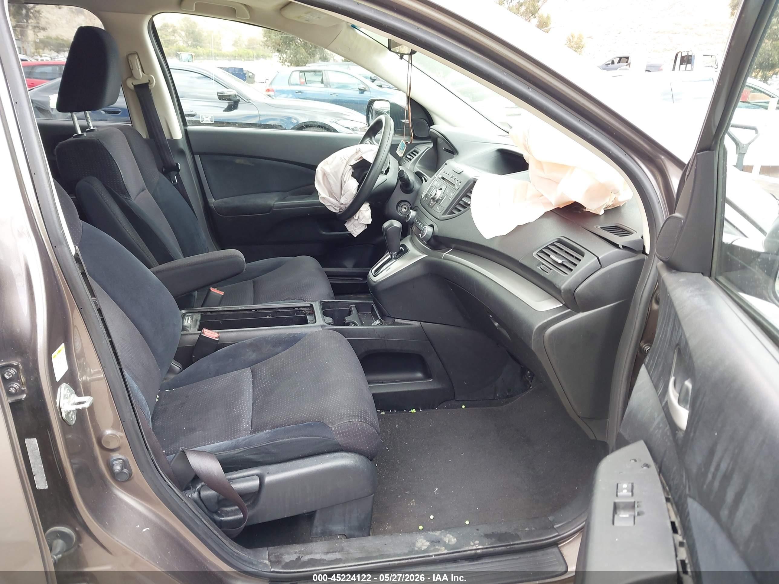 2012 Honda Cr-v Ex Brown vin: 5J6RM3H53CL028806