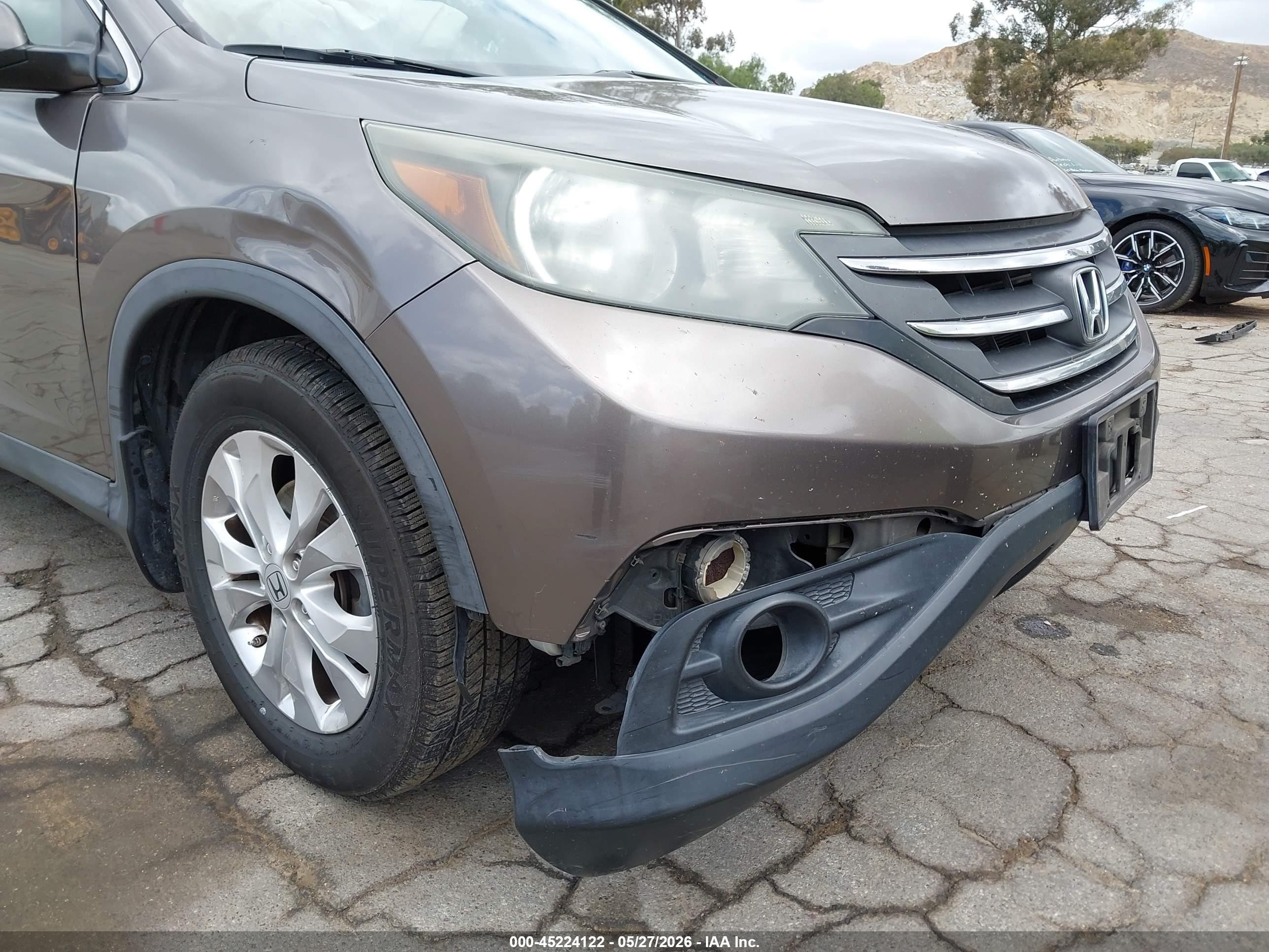2012 Honda Cr-v Ex Brown vin: 5J6RM3H53CL028806