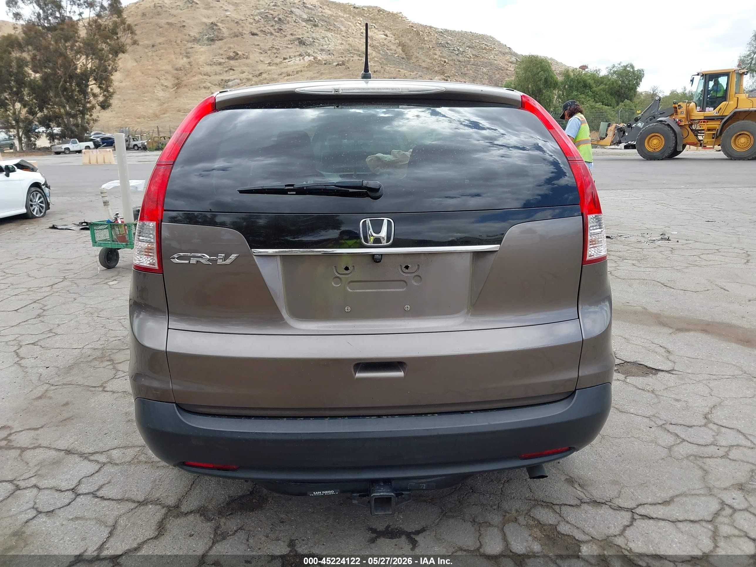 2012 Honda Cr-v Ex Brown vin: 5J6RM3H53CL028806