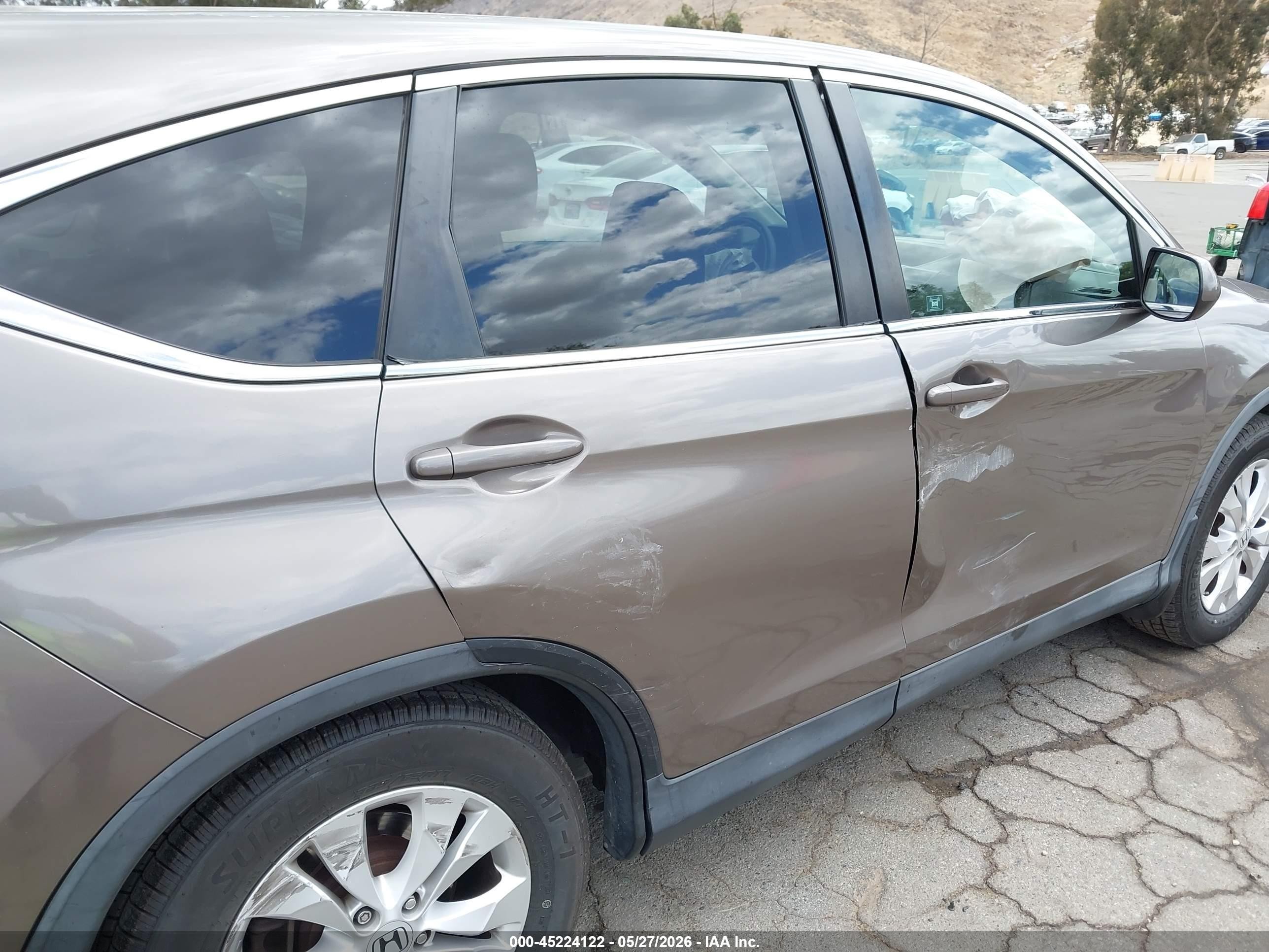 2012 Honda Cr-v Ex Brown vin: 5J6RM3H53CL028806