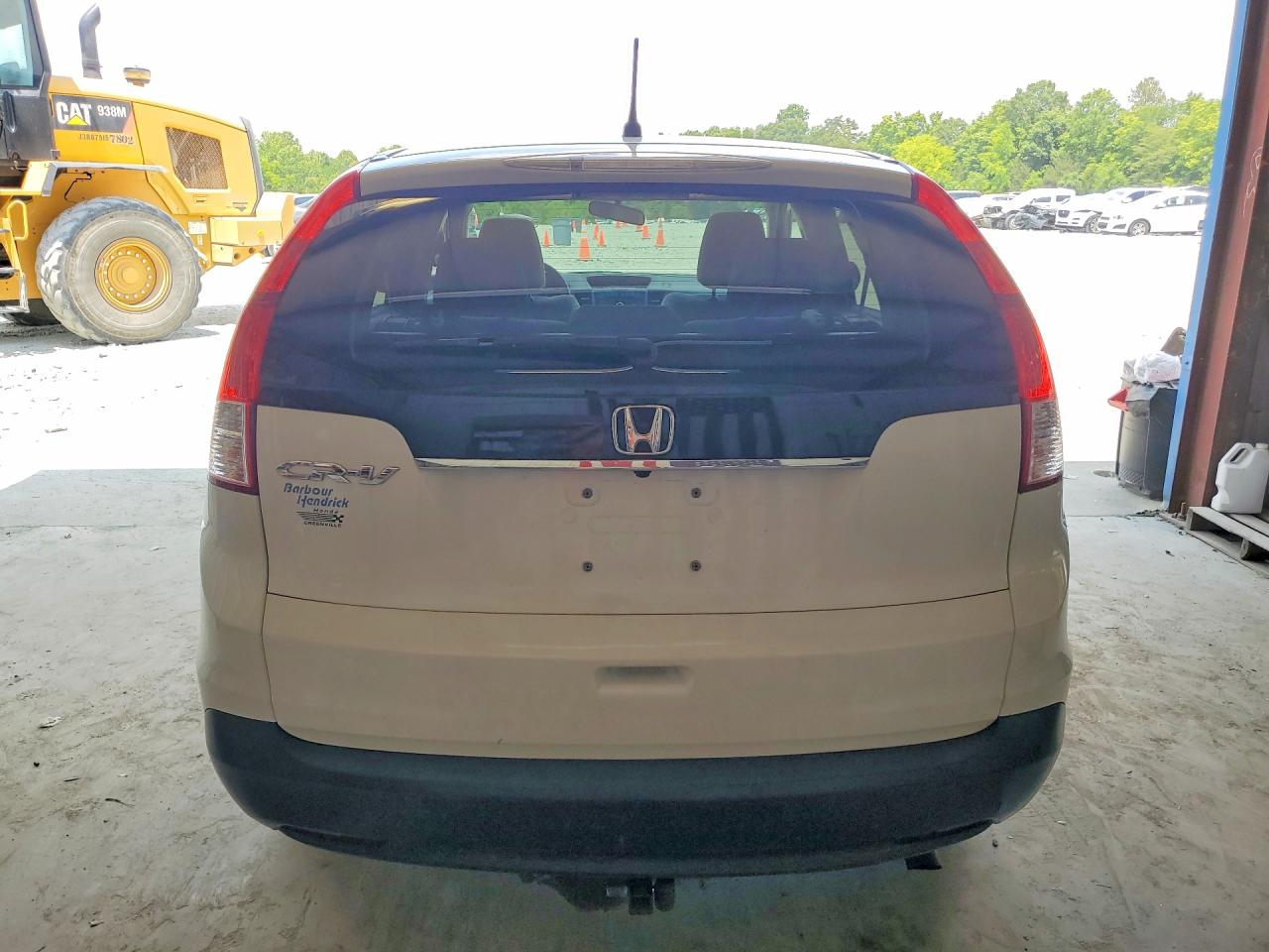 2013 Honda Cr-v Ex White vin: 5J6RM3H53DL018441