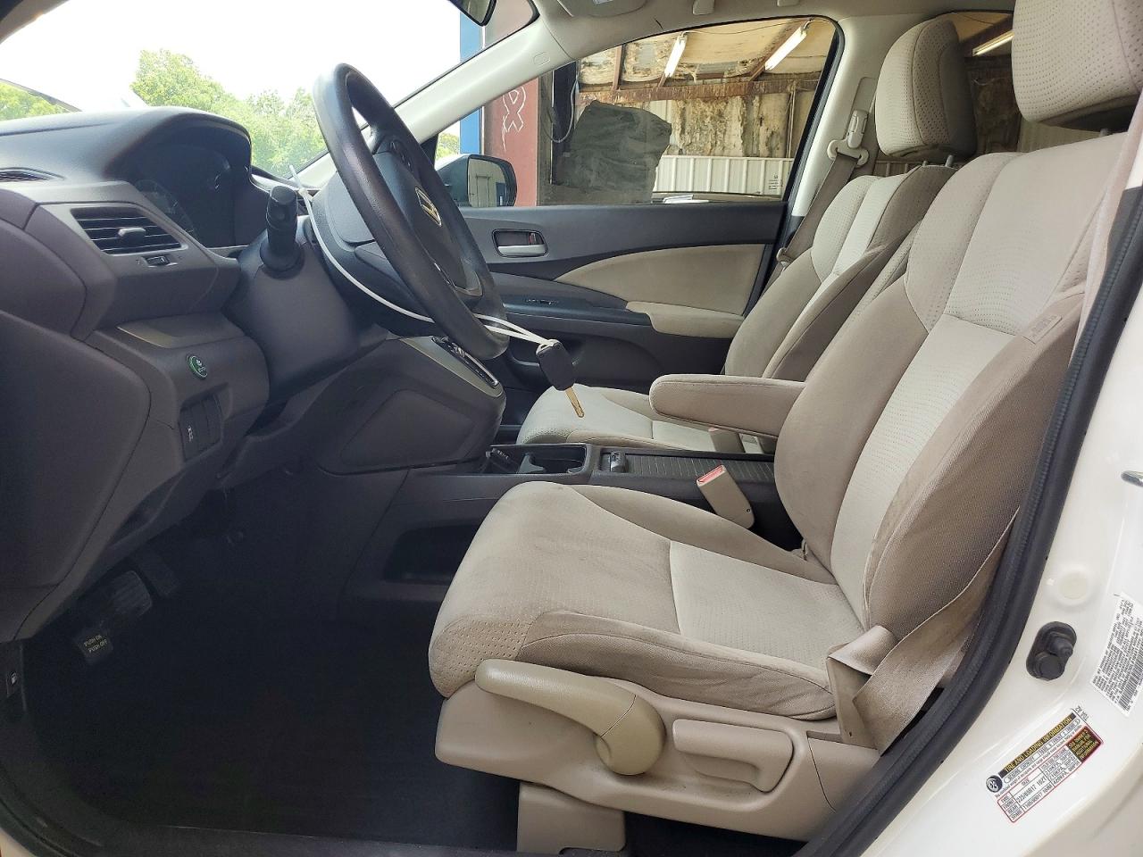 2013 Honda Cr-v Ex White vin: 5J6RM3H53DL018441