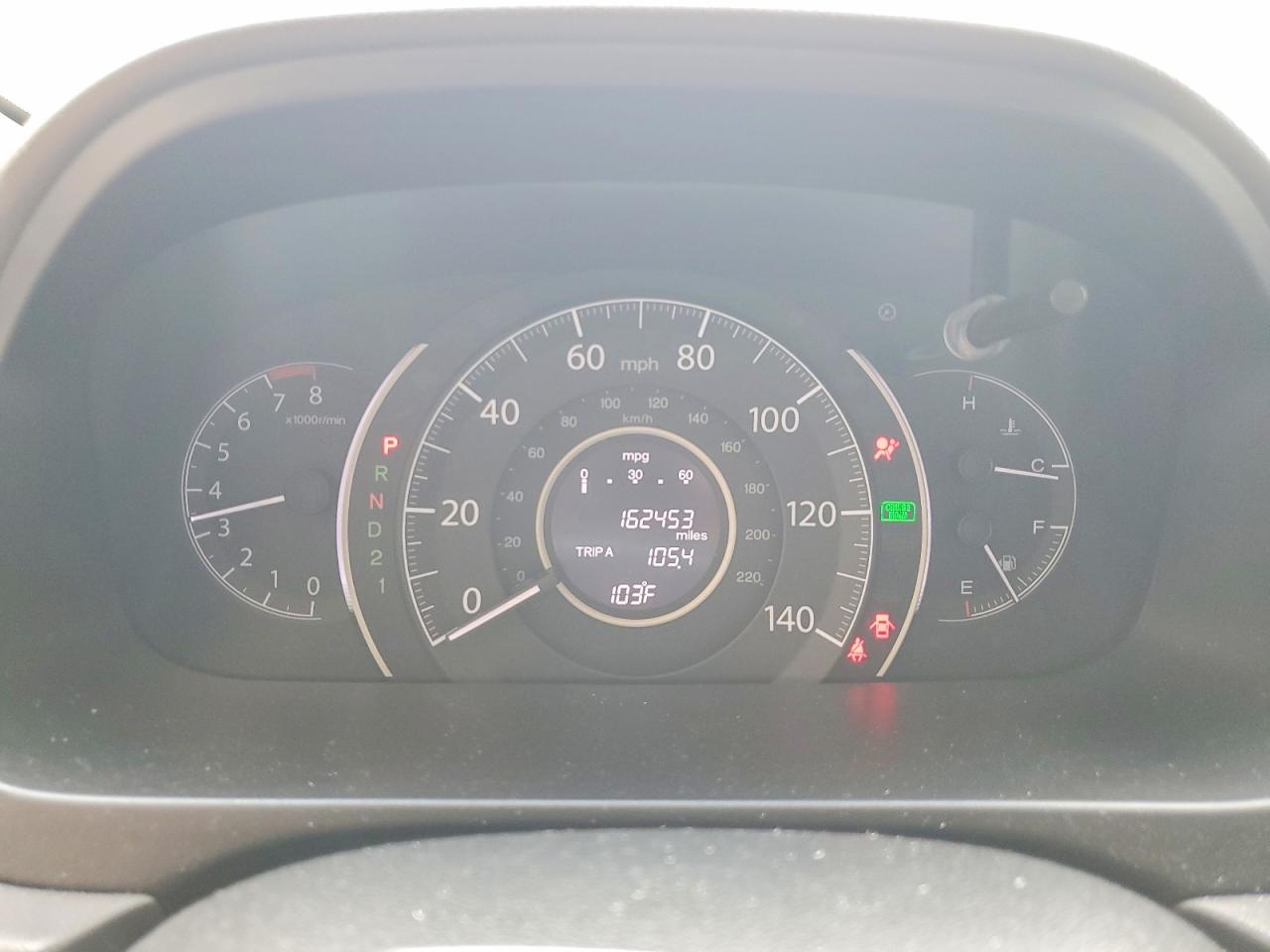 2013 Honda Cr-v Ex White vin: 5J6RM3H53DL018441