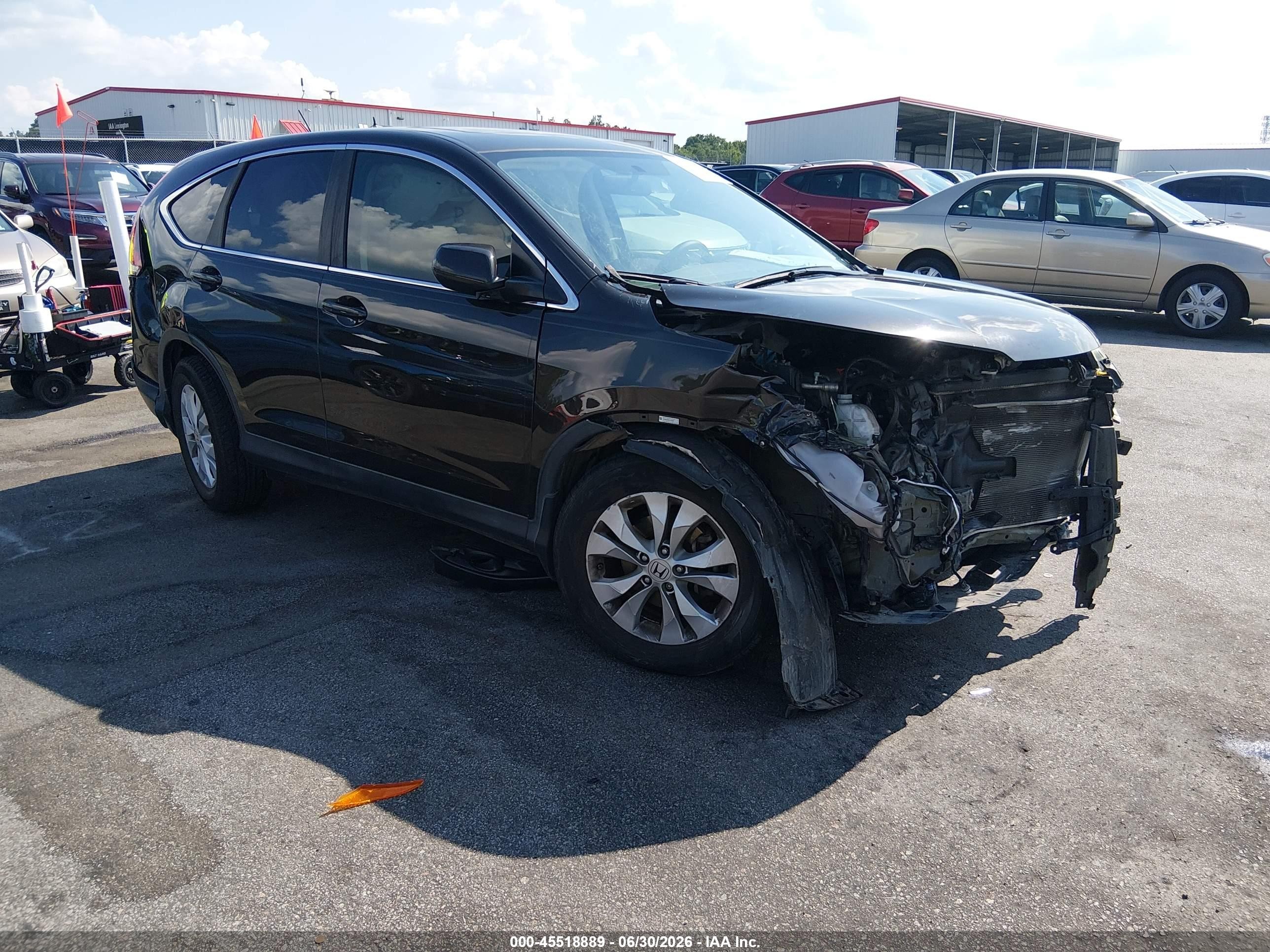 2013 Honda Cr-v Ex Brown vin: 5J6RM3H53DL040150