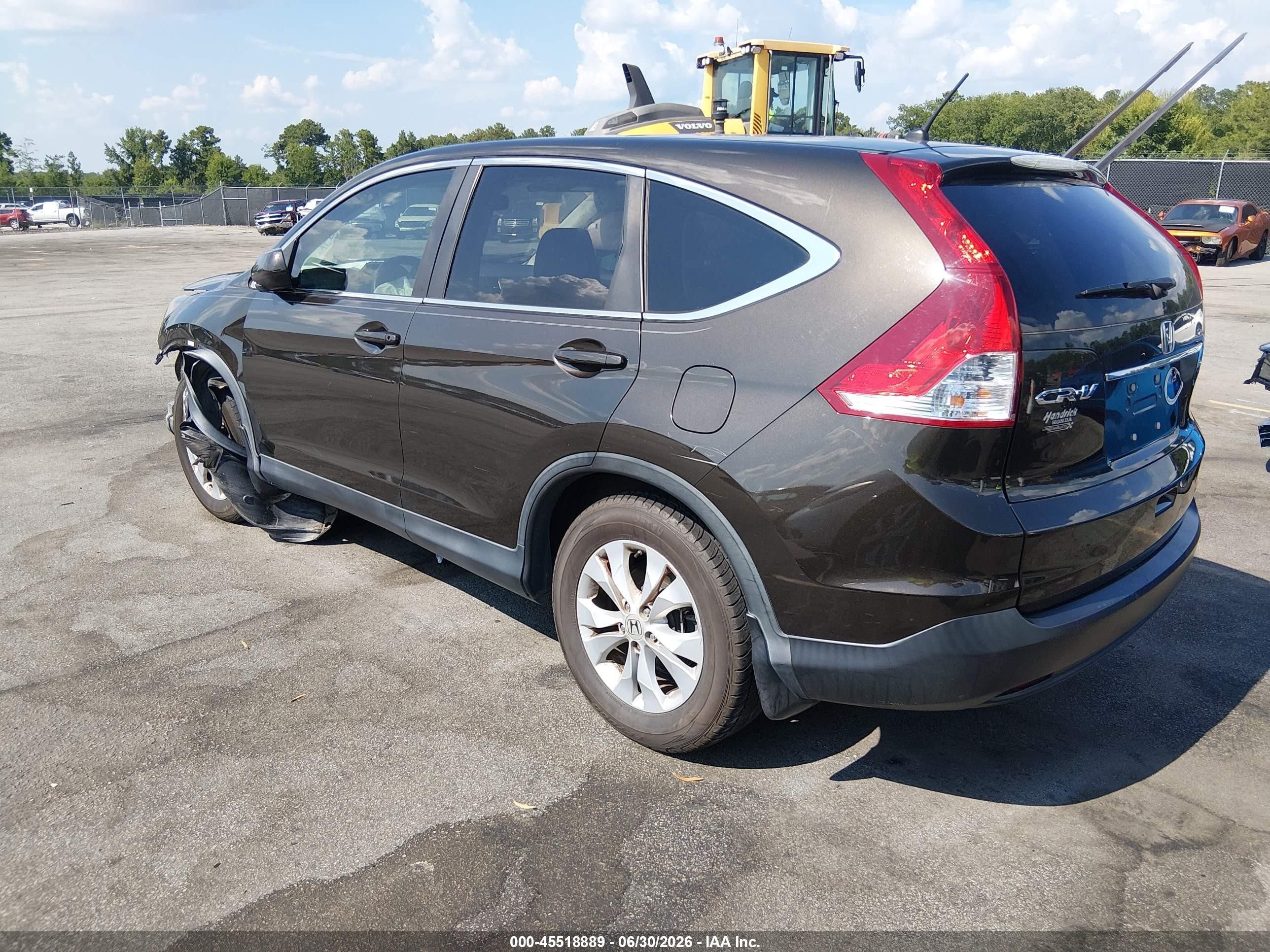 2013 Honda Cr-v Ex Коричневый vin: 5J6RM3H53DL040150