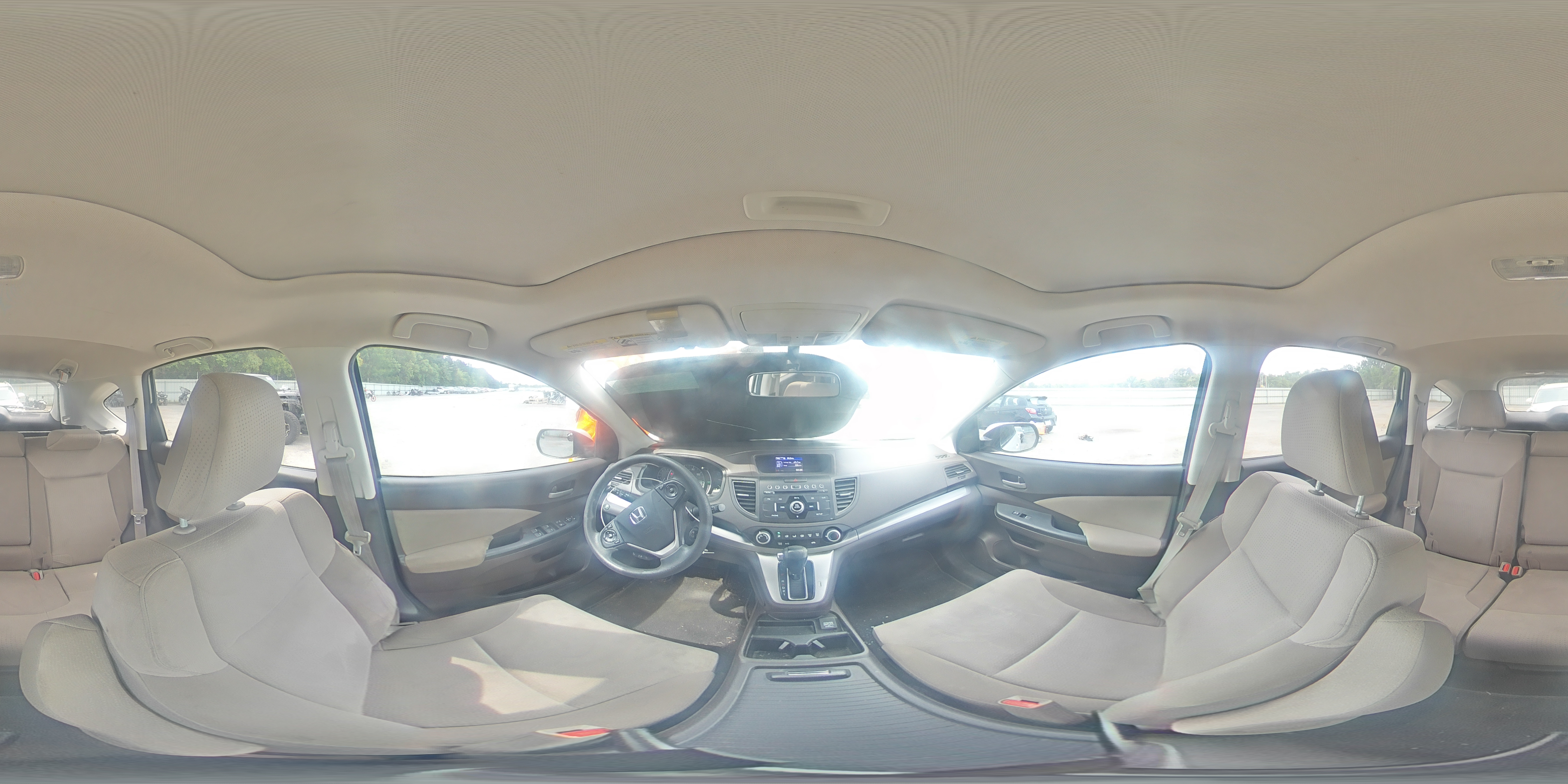 2014 Honda Crv White vin: 5J6RM3H53EL042384