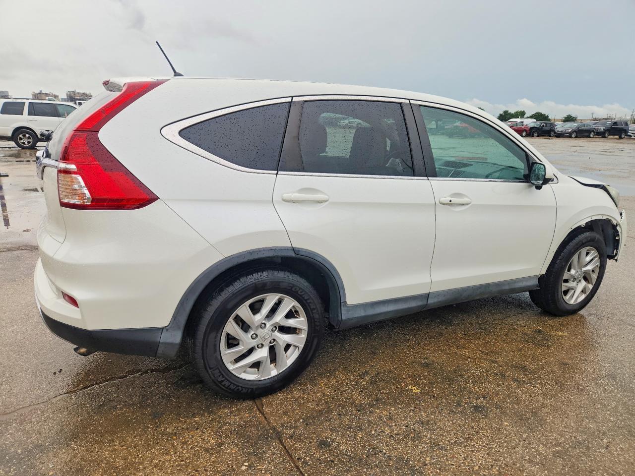 2016 Honda Cr-v Ex White vin: 5J6RM3H53GL023756