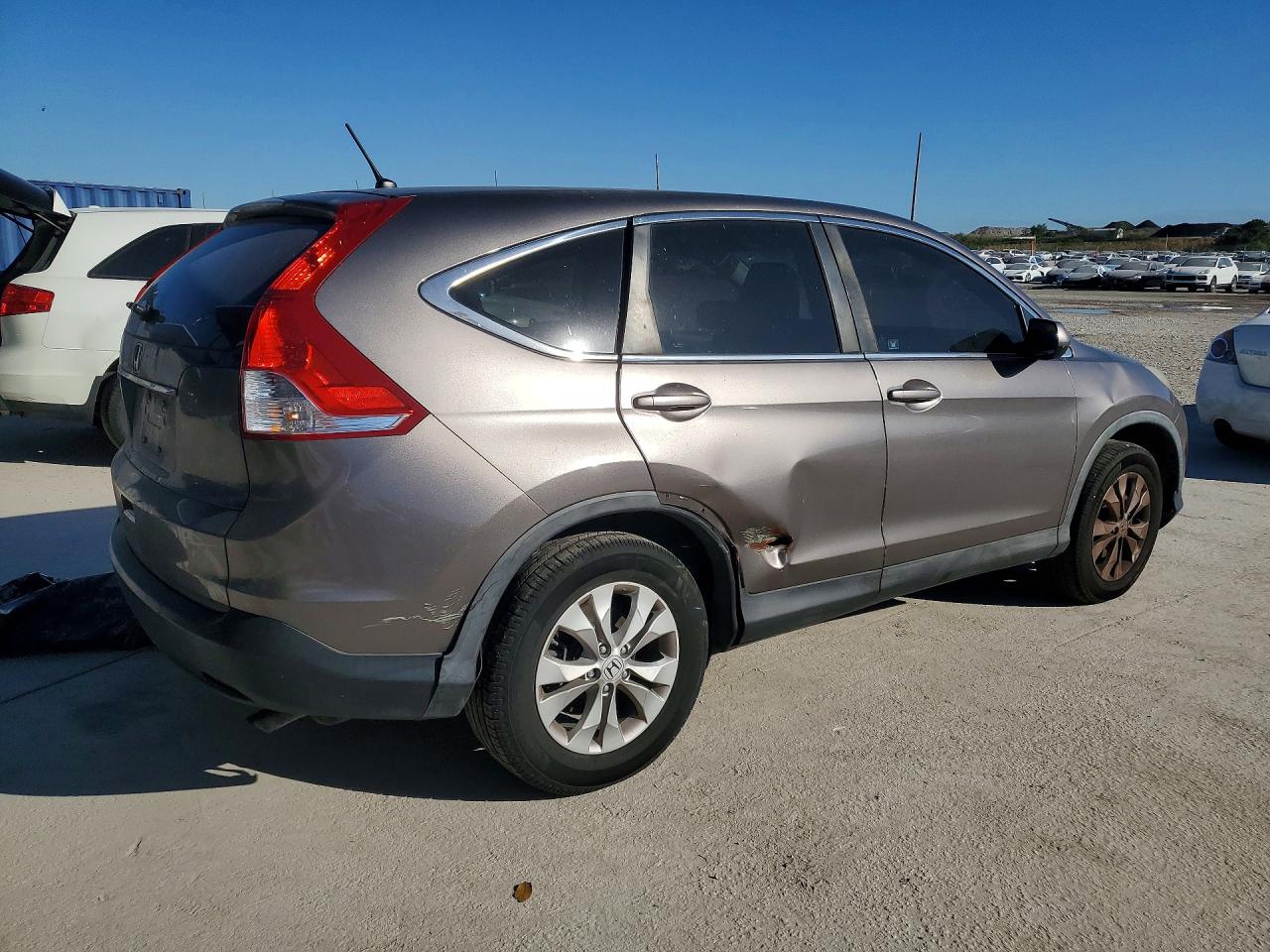 2012 Honda Cr-v Ex Gray vin: 5J6RM3H54CL000030