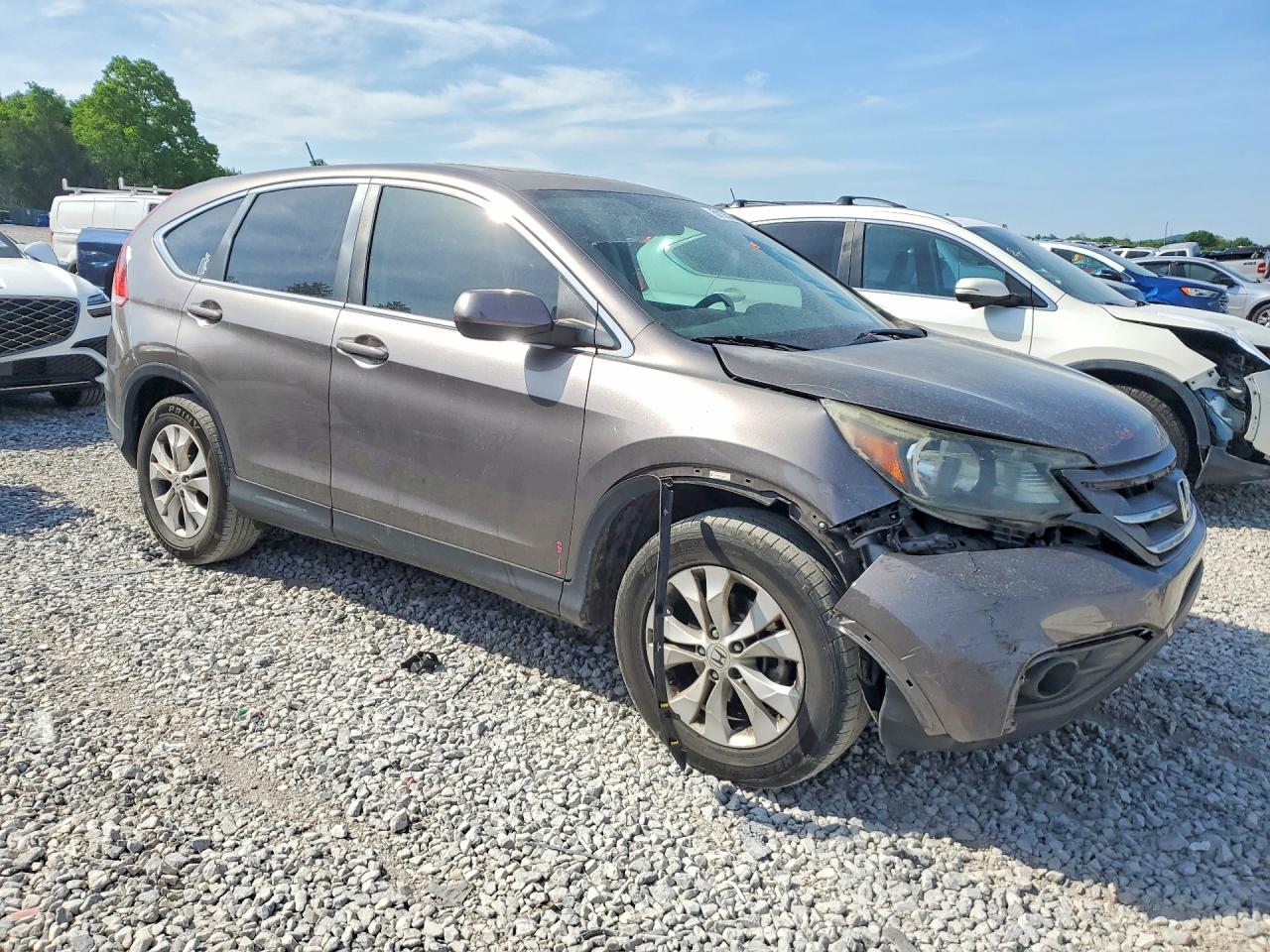 2012 Honda Cr-v Ex Серый vin: 5J6RM3H54CL000433