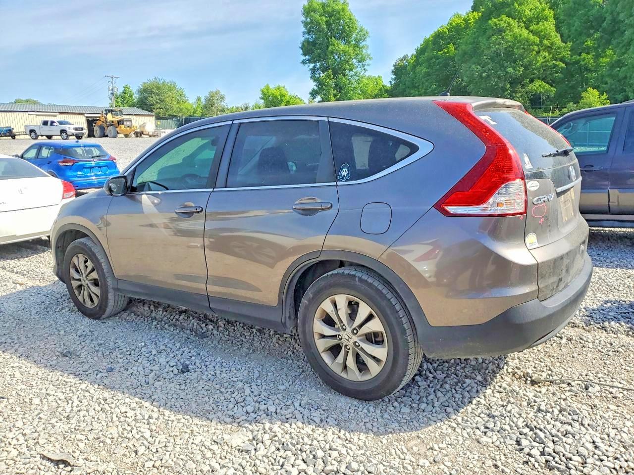 2012 Honda Cr-v Ex Серый vin: 5J6RM3H54CL000433