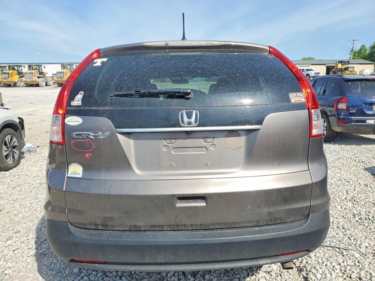 2012 Honda Cr-v Ex Серый vin: 5J6RM3H54CL000433