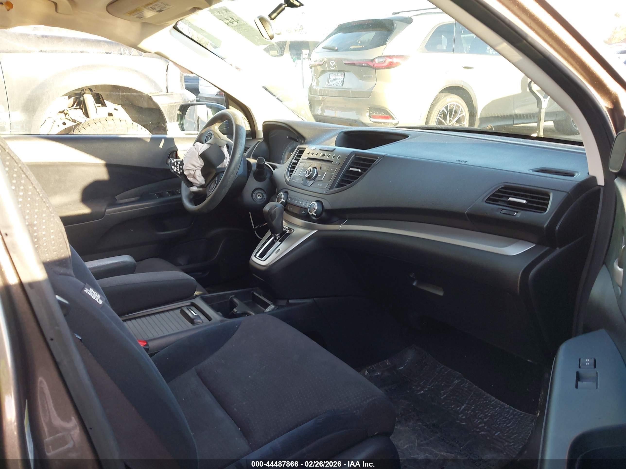 2012 Honda Cr-v Ex Gray vin: 5J6RM3H54CL000562