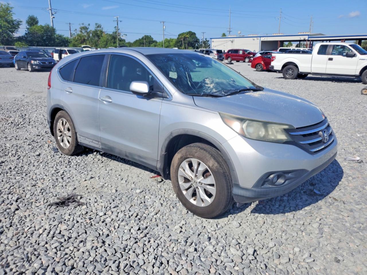 2012 Honda Cr-v Ex Gray vin: 5J6RM3H54CL000657