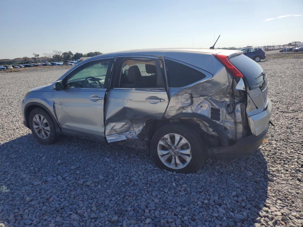 2012 Honda Cr-v Ex Gray vin: 5J6RM3H54CL000657