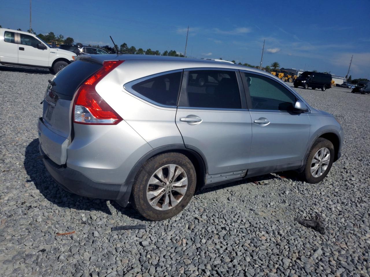 2012 Honda Cr-v Ex Gray vin: 5J6RM3H54CL000657