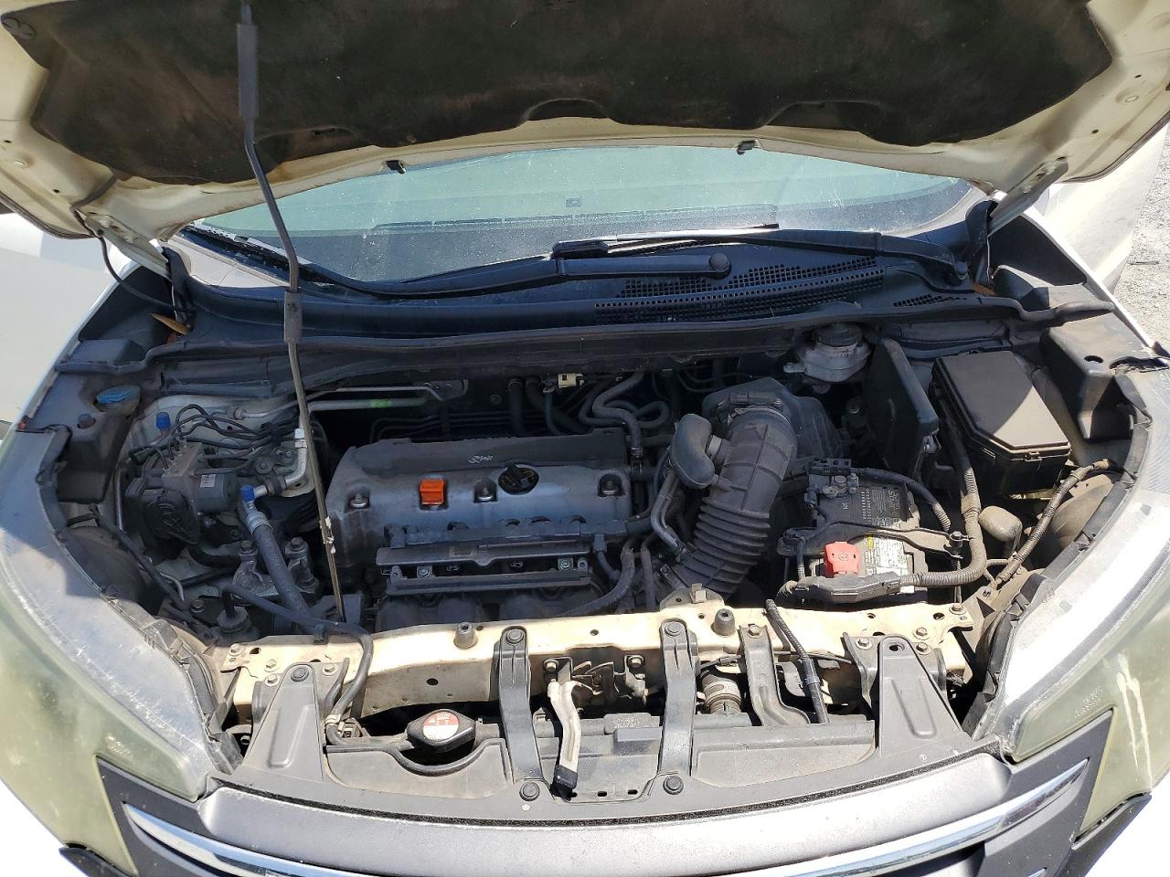 2012 Honda Cr-v Ex Белый vin: 5J6RM3H54CL013747