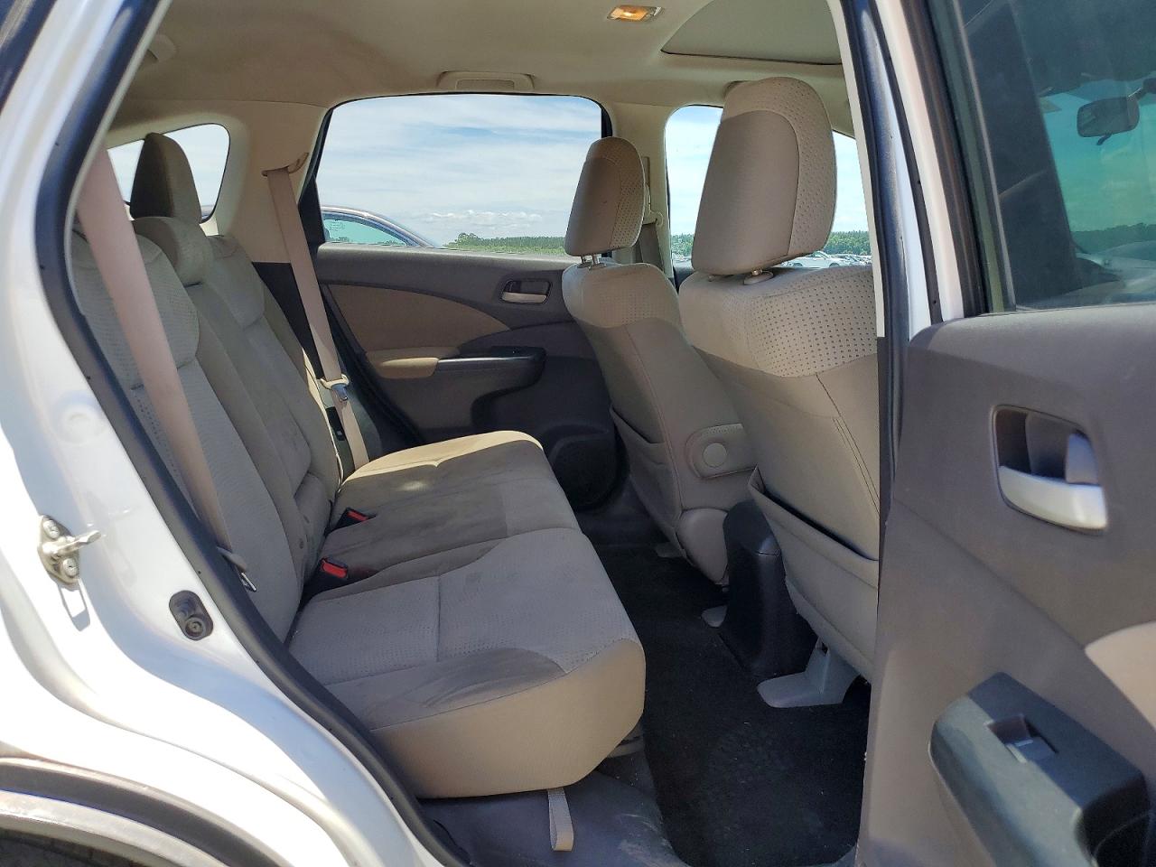 2012 Honda Cr-v Ex Белый vin: 5J6RM3H54CL013747