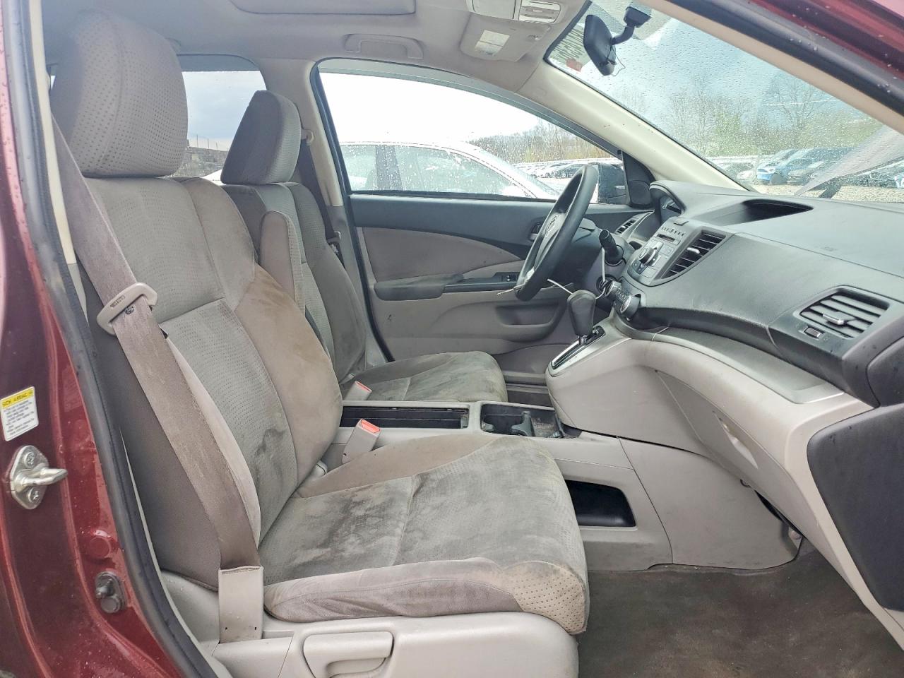 2012 Honda Cr-v Ex Maroon vin: 5J6RM3H54CL018611