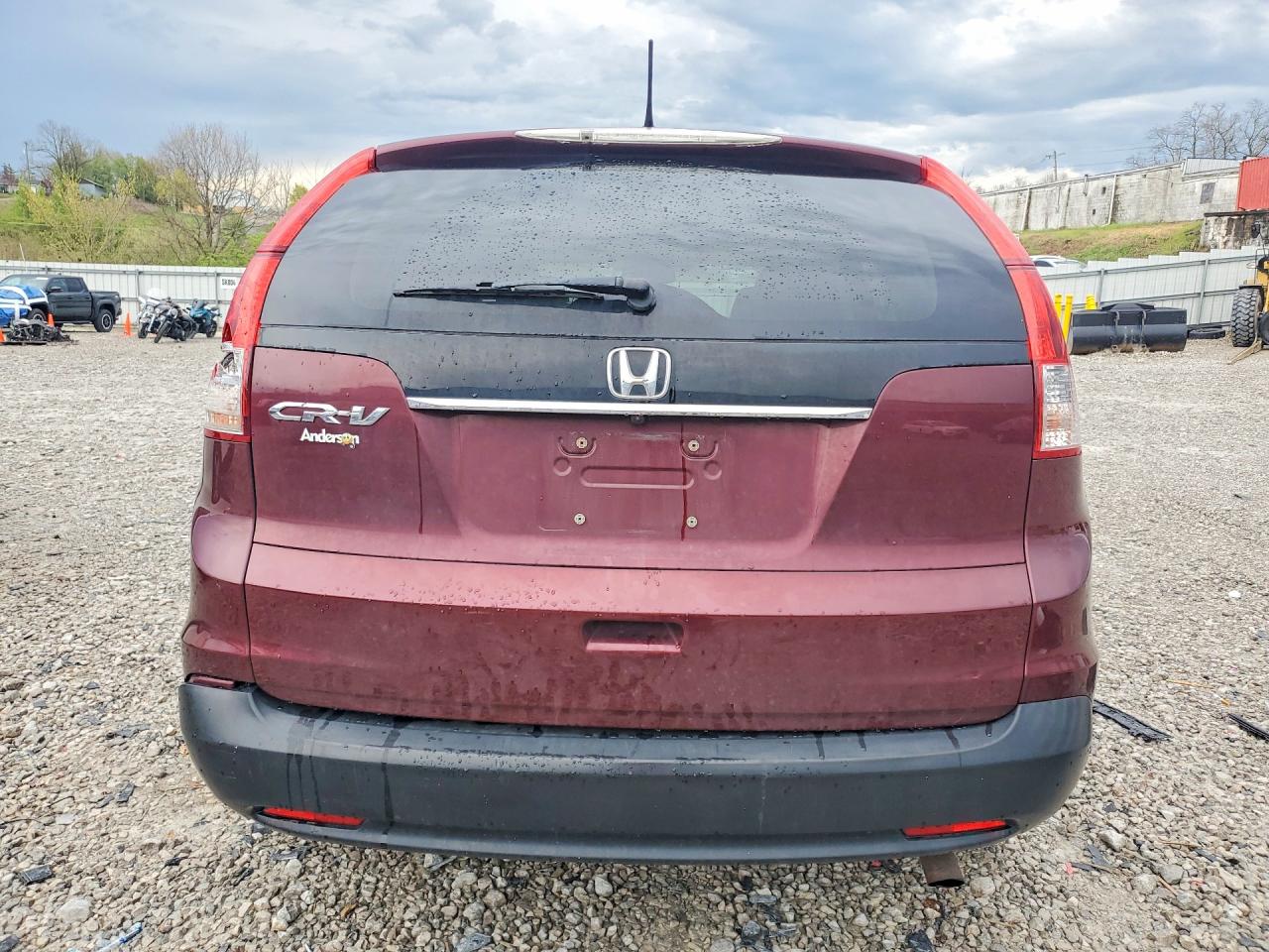 2012 Honda Cr-v Ex Maroon vin: 5J6RM3H54CL018611