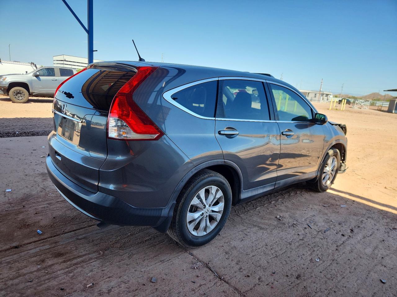 2012 Honda Cr-v Ex Серебряный vin: 5J6RM3H54CL038504