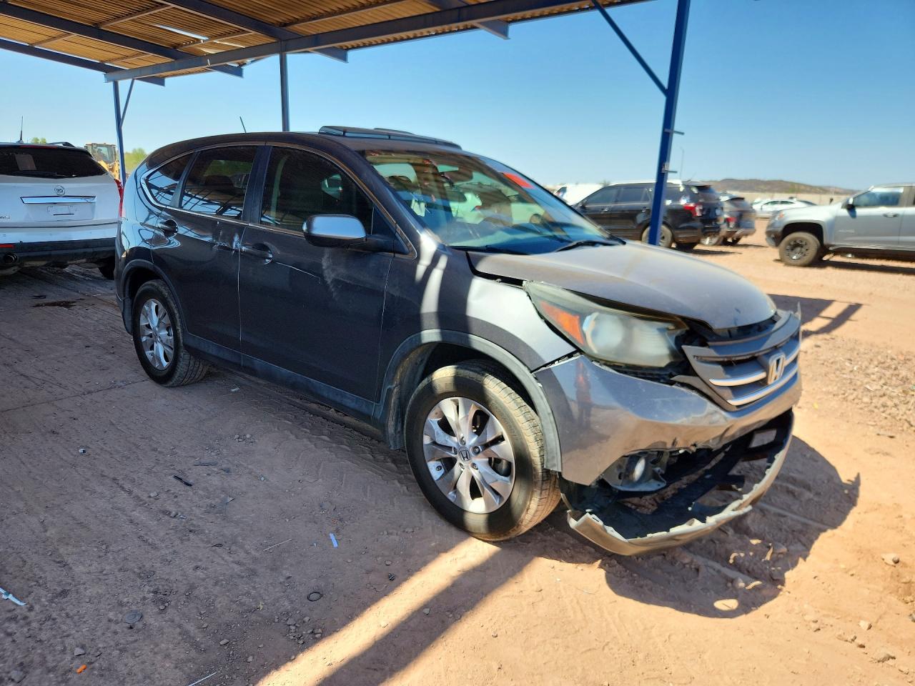 2012 Honda Cr-v Ex Серебряный vin: 5J6RM3H54CL038504