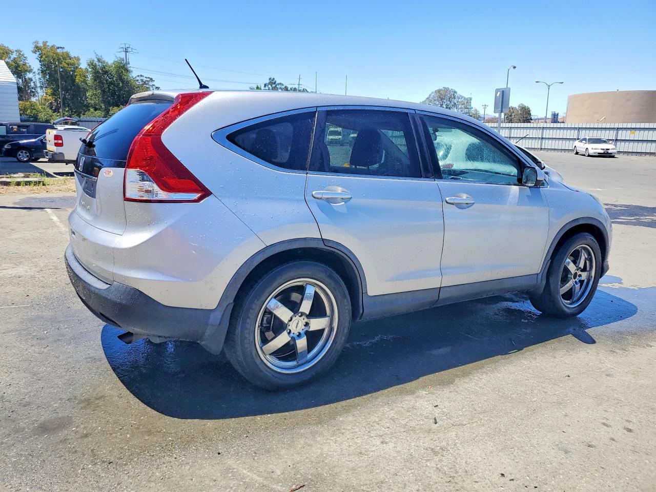 2013 Honda Cr-v Ex Silver vin: 5J6RM3H54DL000112