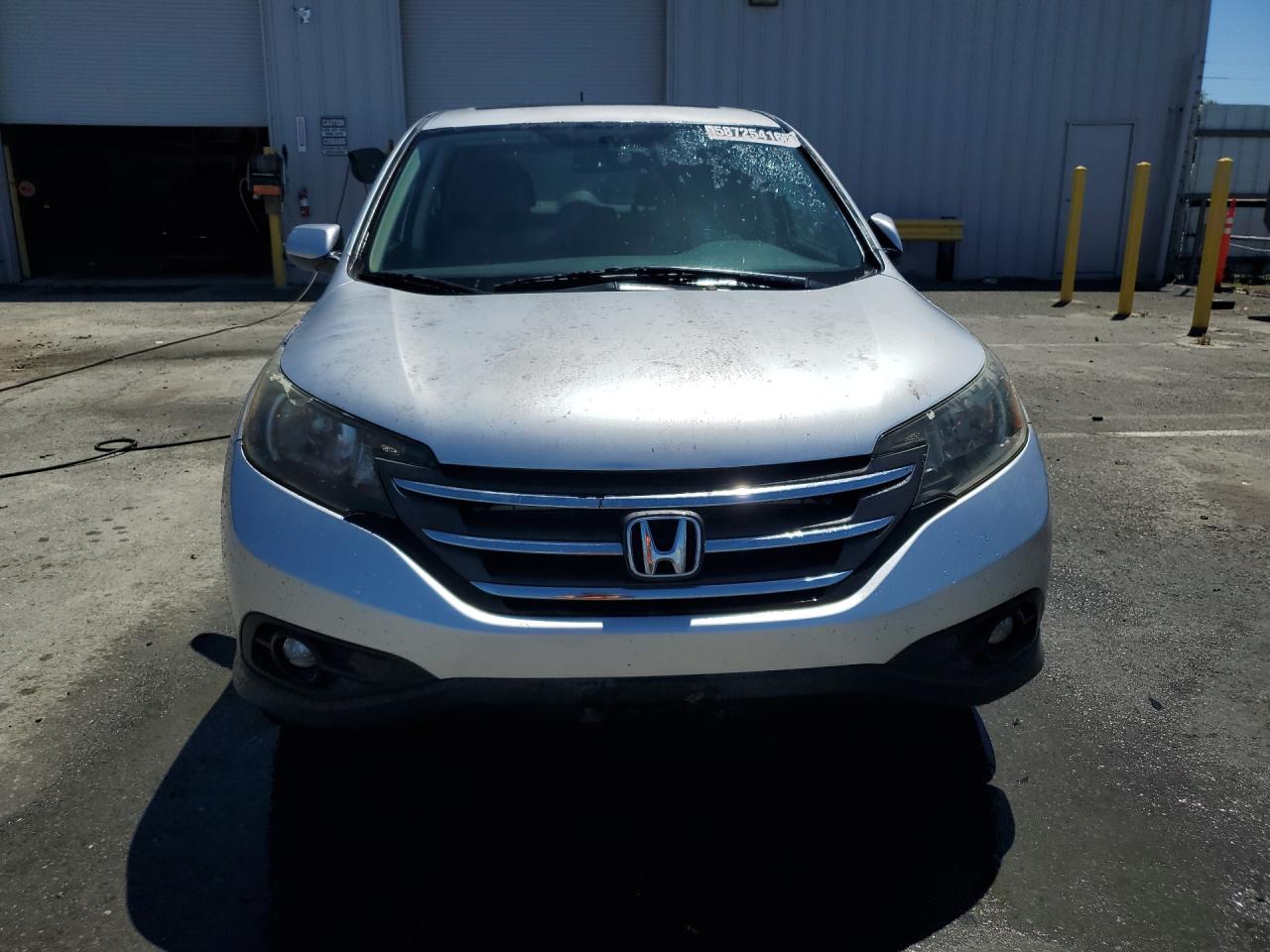 2013 Honda Cr-v Ex Silver vin: 5J6RM3H54DL000112 Damage: Left Head Lamp, Faded, Repair Required