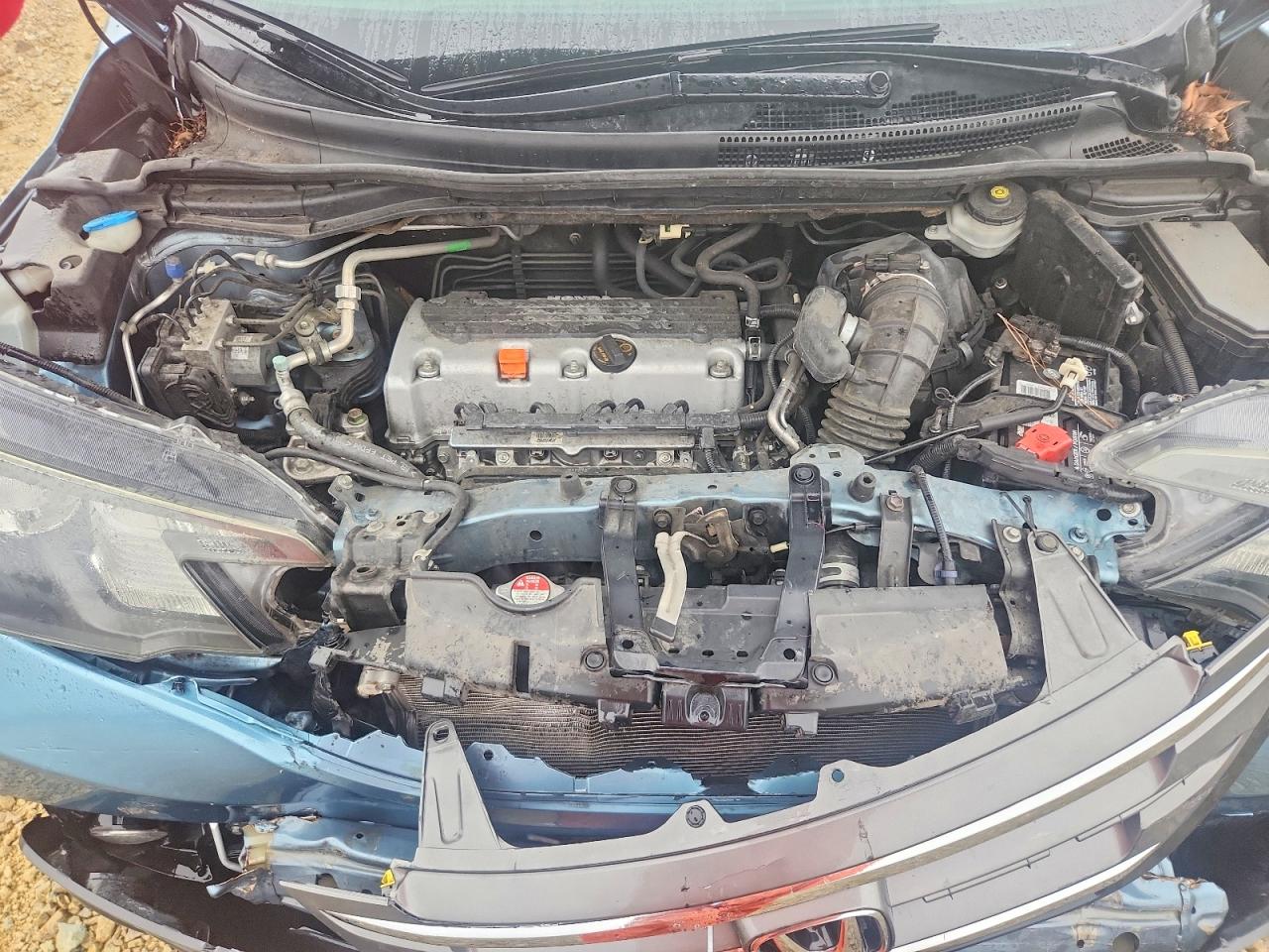 2013 Honda Cr-v Ex Blue vin: 5J6RM3H54DL042554
