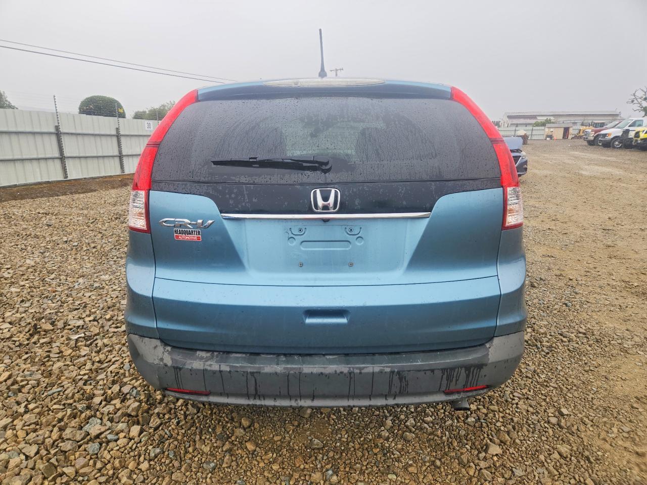 2013 Honda Cr-v Ex Blue vin: 5J6RM3H54DL042554