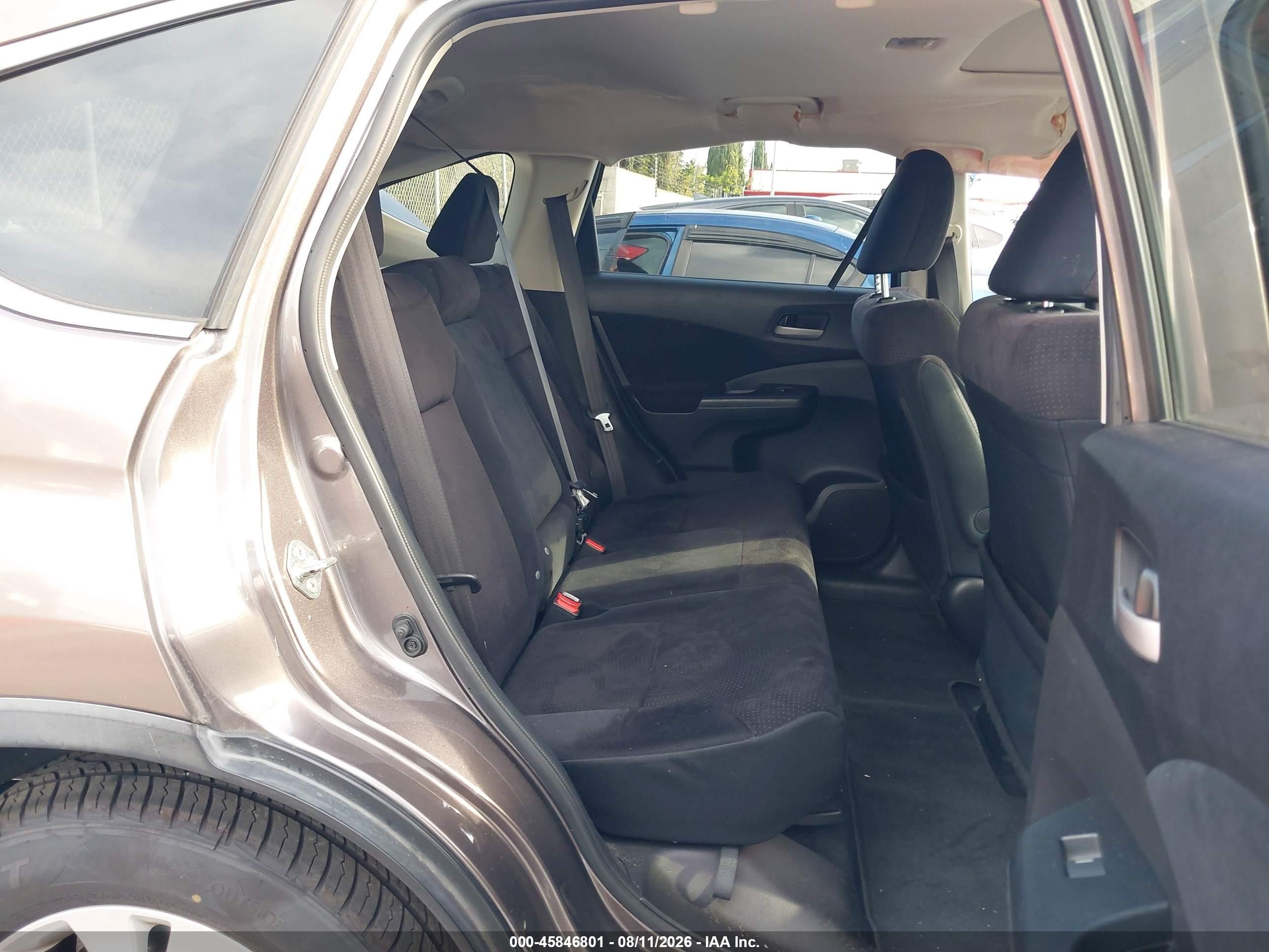 2014 Honda Cr-v Ex Серый vin: 5J6RM3H54EL015856