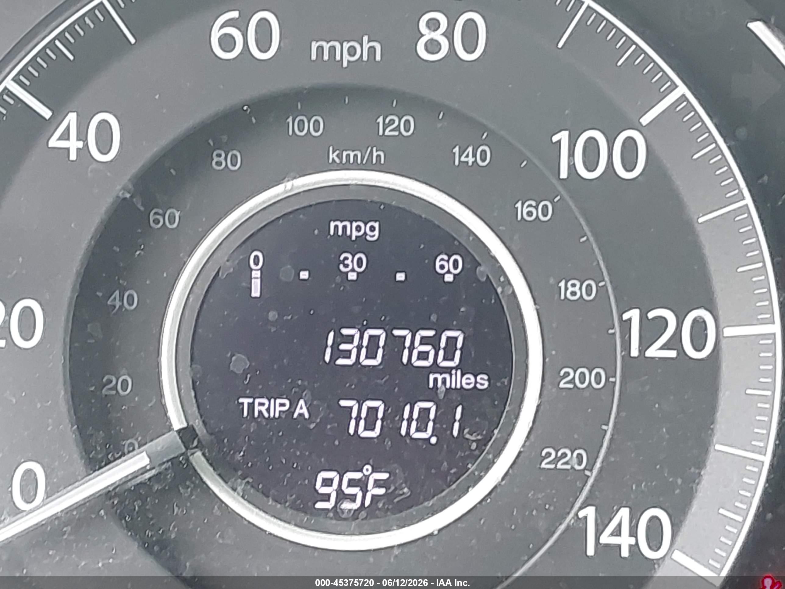 2014 Honda Cr-v Ex Burgundy vin: 5J6RM3H54EL026002