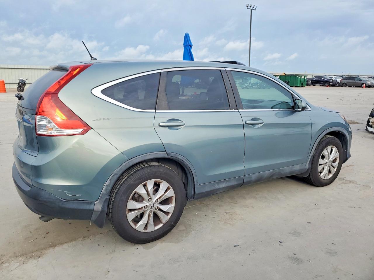 2012 Honda Cr-v Ex Teal vin: 5J6RM3H55CL039161