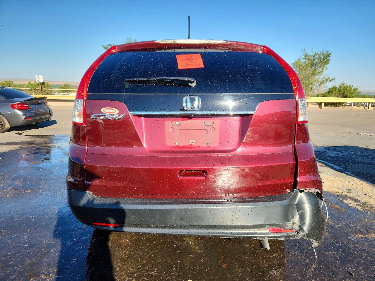 2012 Honda Cr-v Ex Бордовый vin: 5J6RM3H55CL042531