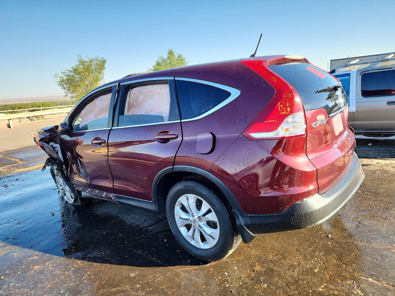 2012 Honda Cr-v Ex Бордовый vin: 5J6RM3H55CL042531