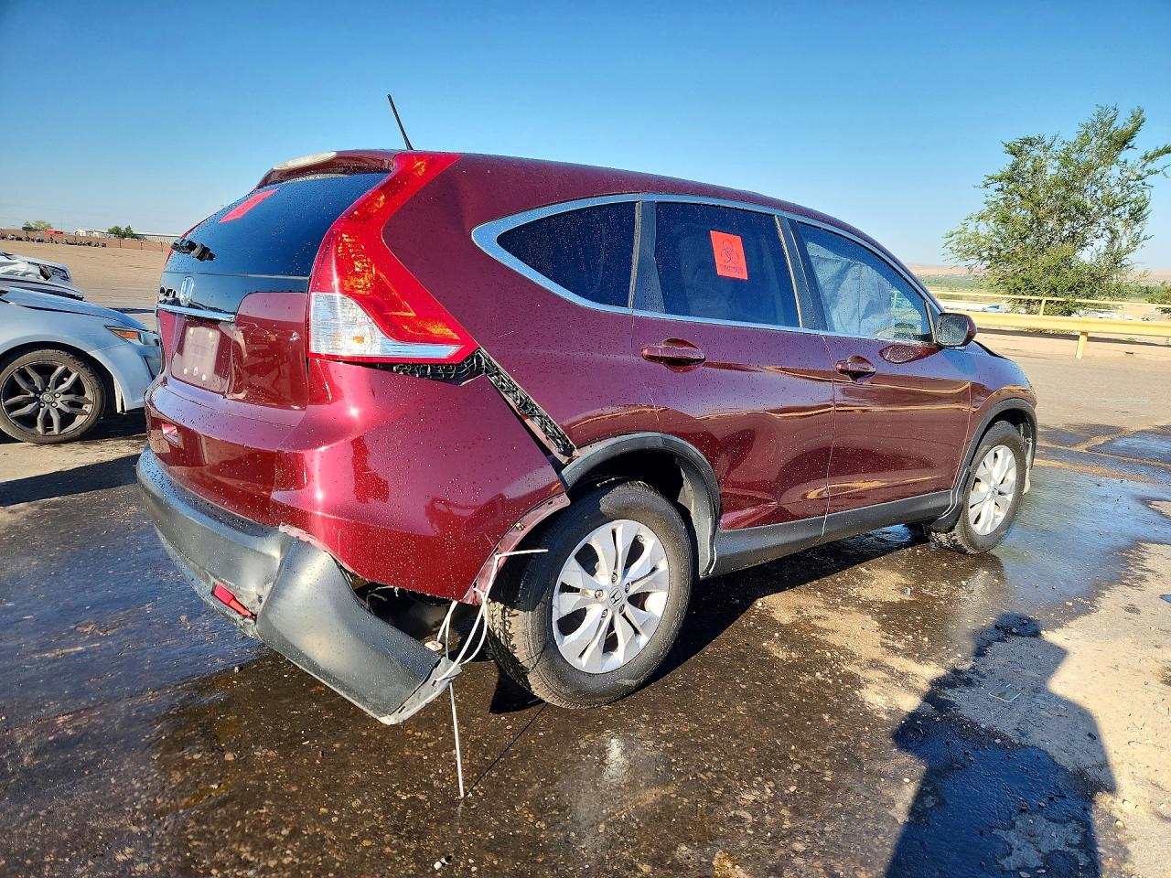 2012 Honda Cr-v Ex Бордовый vin: 5J6RM3H55CL042531