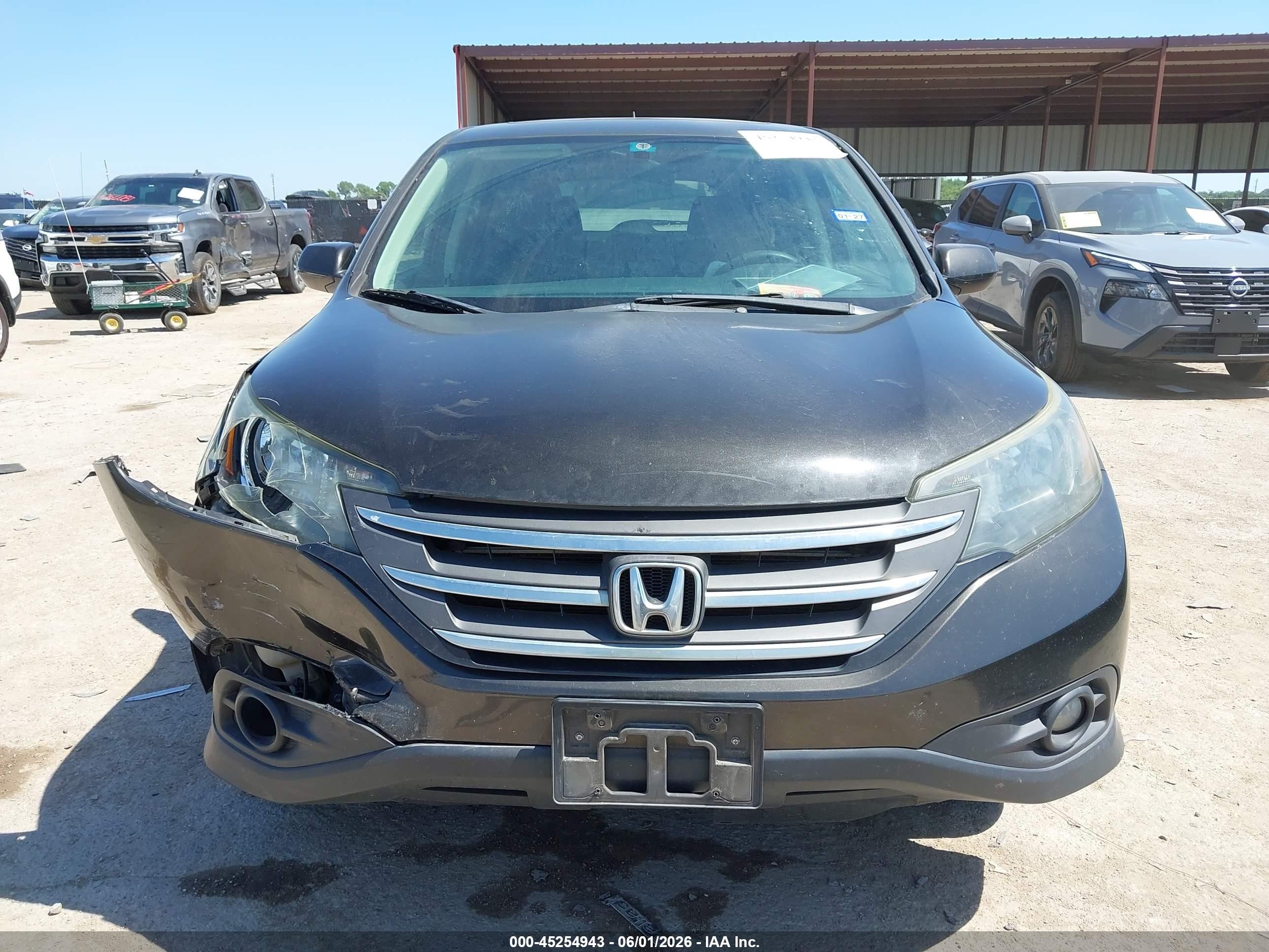2013 Honda Cr-v Ex Black vin: 5J6RM3H55DL007134