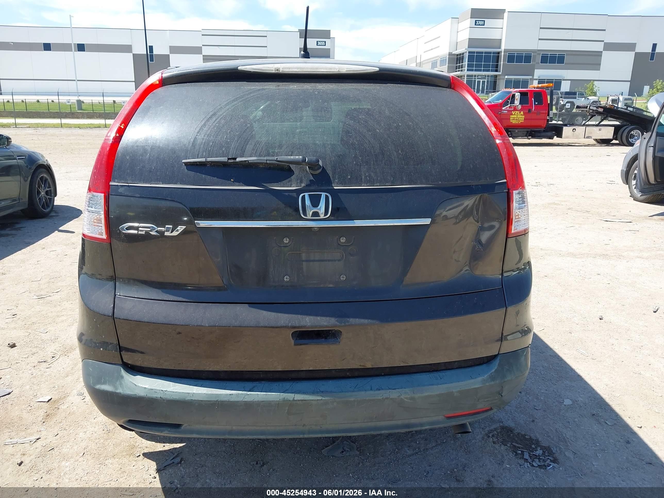 2013 Honda Cr-v Ex Black vin: 5J6RM3H55DL007134