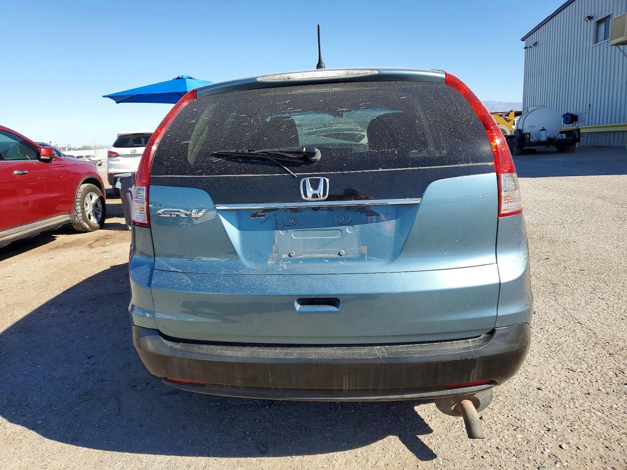2013 Honda Cr-v Ex Turquoise vin: 5J6RM3H55DL023009