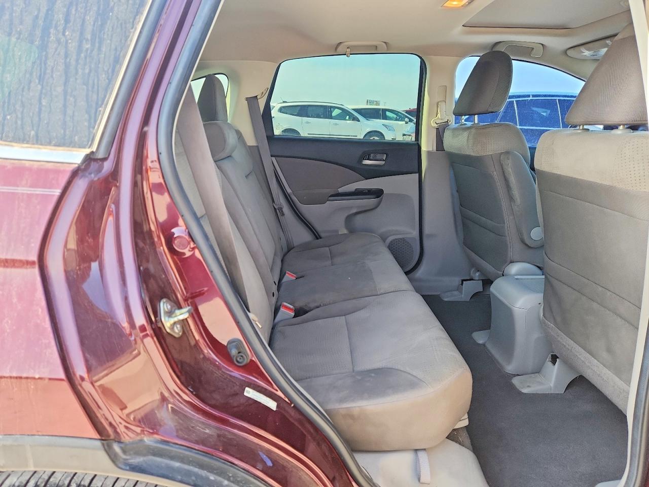 2014 Honda Cr-v Ex Burgundy vin: 5J6RM3H55EL003098