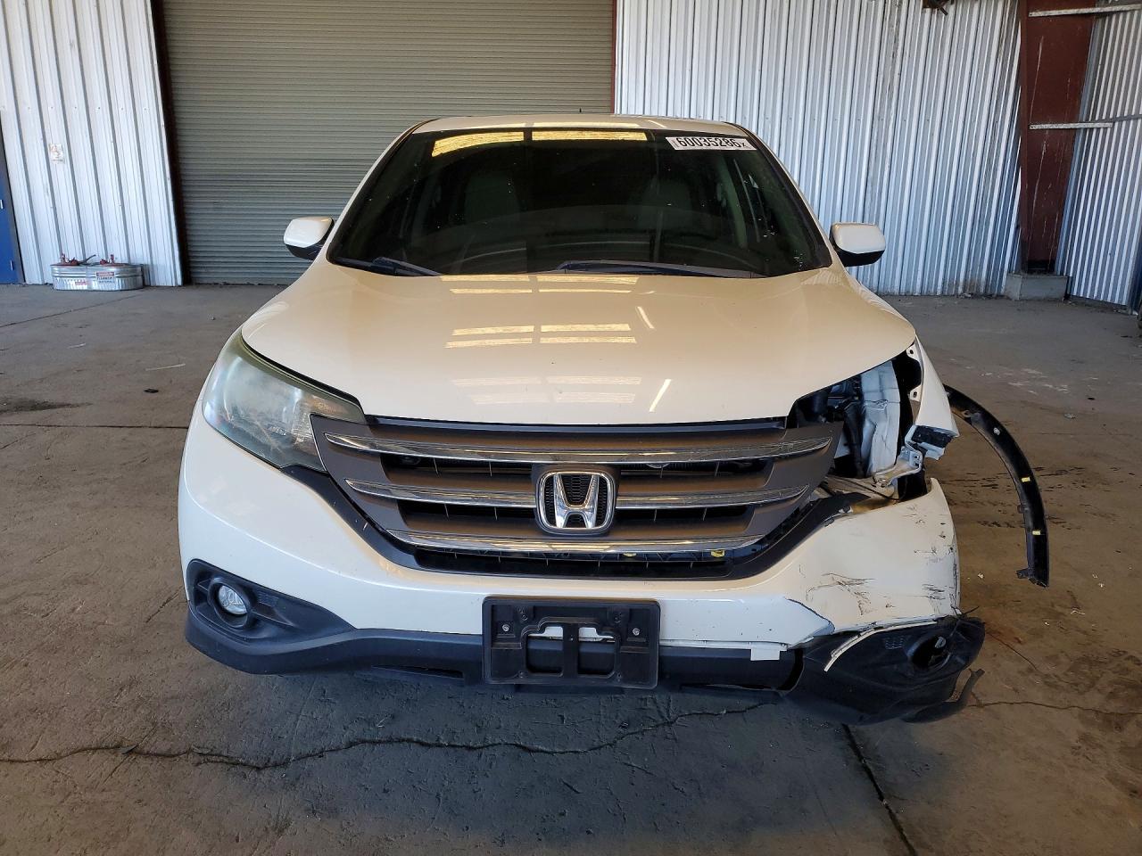 2014 Honda Cr-v Ex White vin: 5J6RM3H55EL018877
