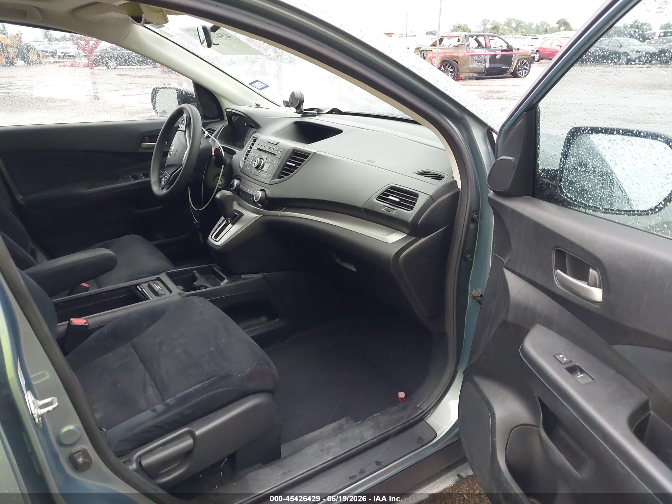 2012 Honda Cr-v Ex Зеленый vin: 5J6RM3H56CL001311