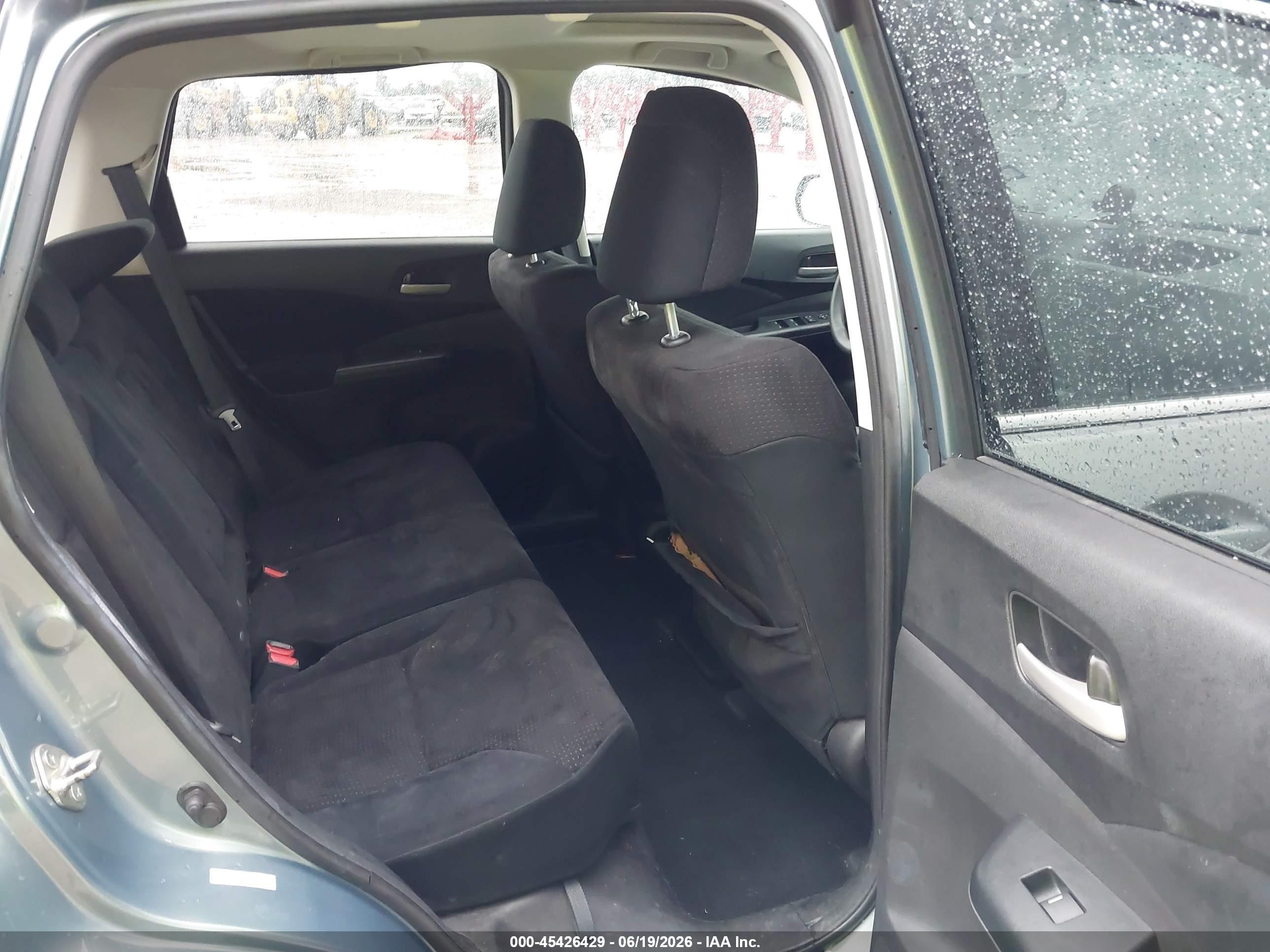 2012 Honda Cr-v Ex Зеленый vin: 5J6RM3H56CL001311