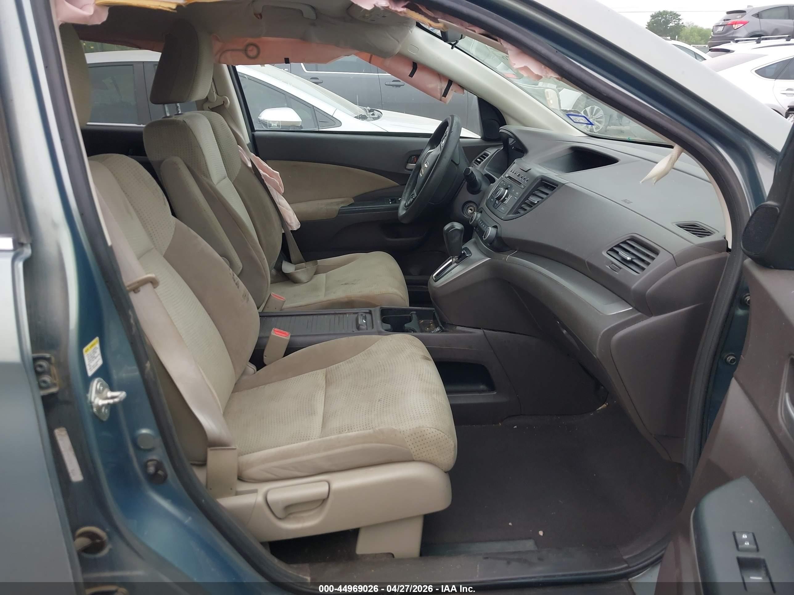 2012 Honda Cr-v Ex Бирюзовый vin: 5J6RM3H56CL003060
