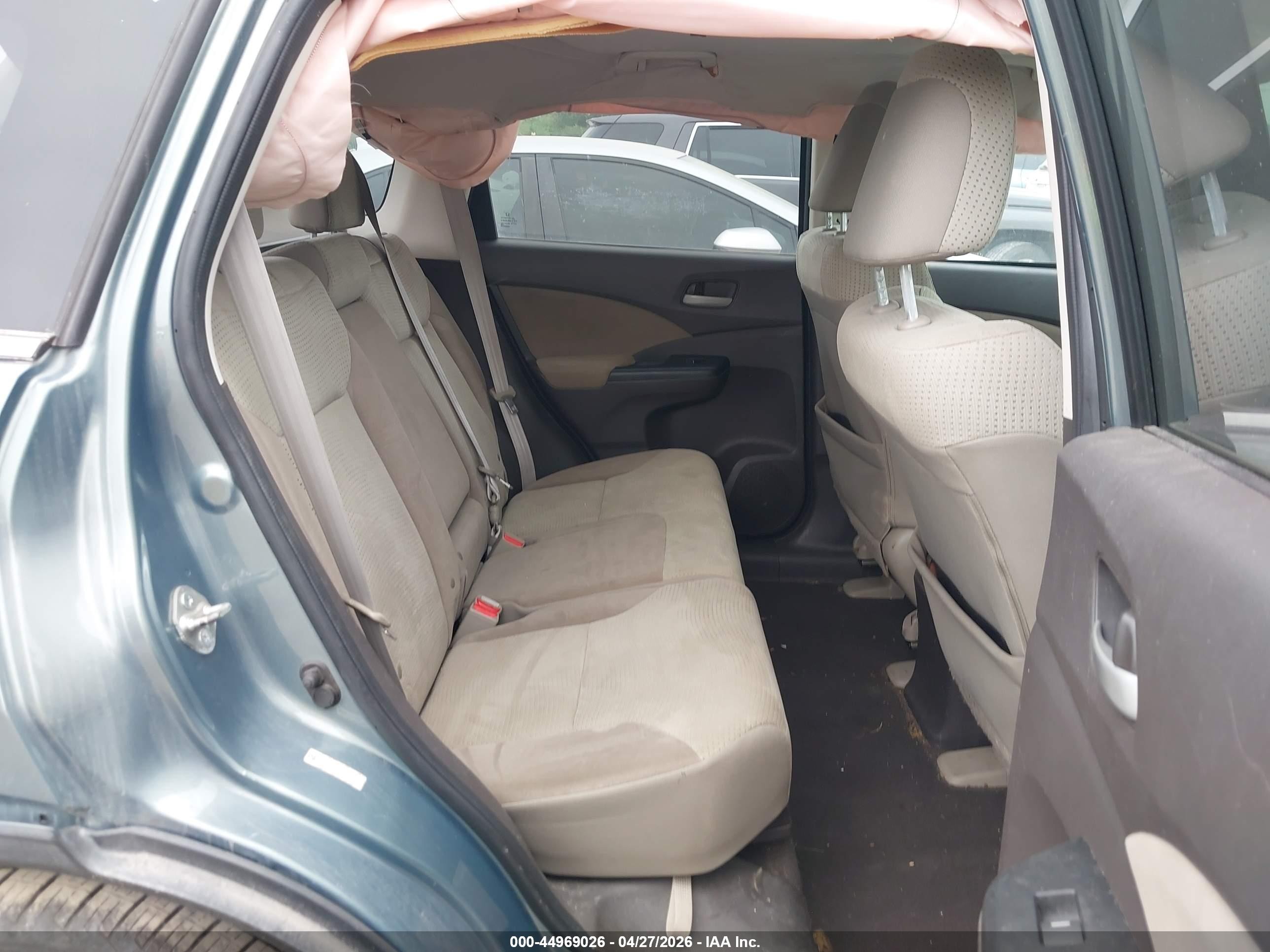 2012 Honda Cr-v Ex Бирюзовый vin: 5J6RM3H56CL003060