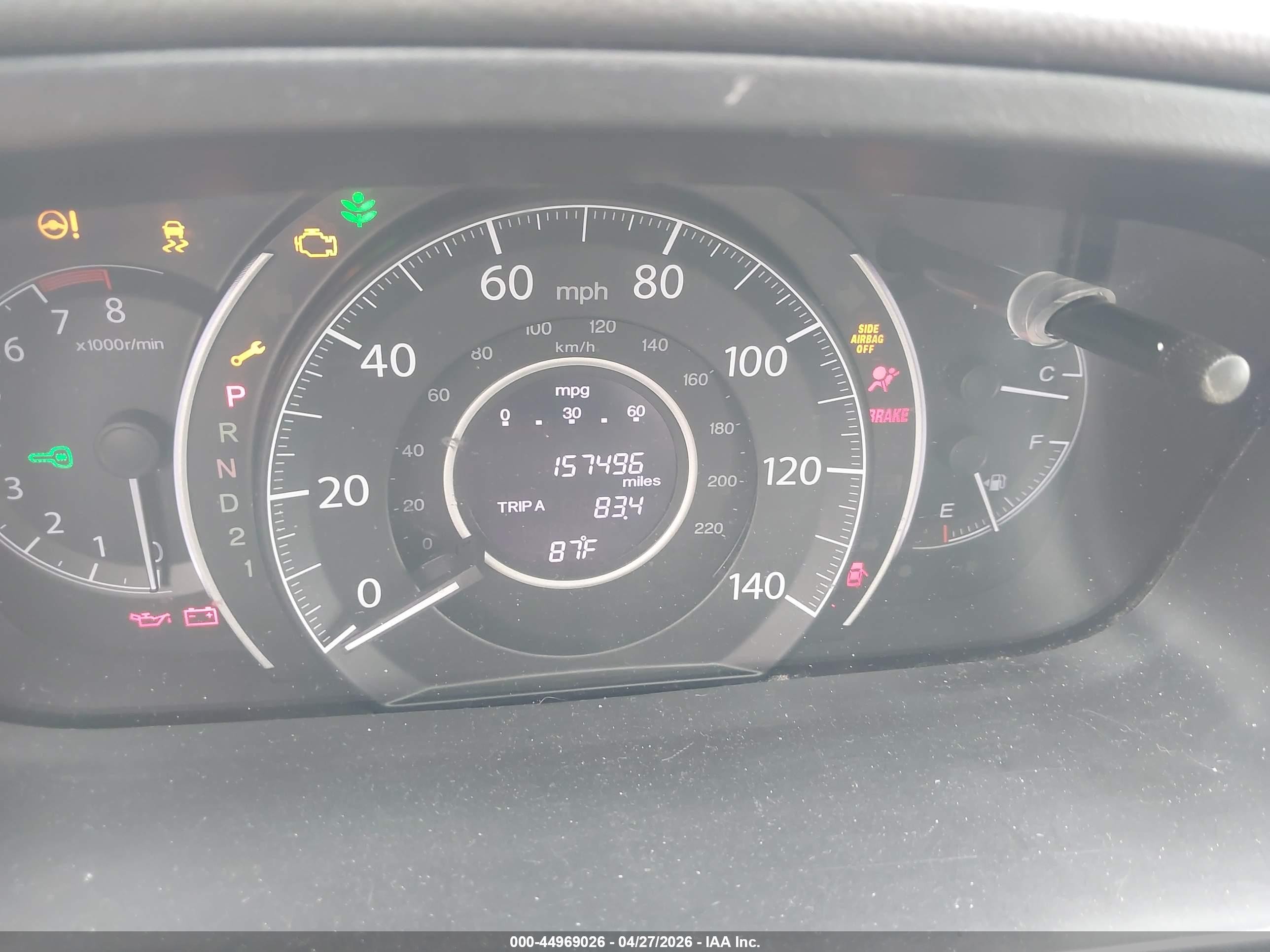 2012 Honda Cr-v Ex Бирюзовый vin: 5J6RM3H56CL003060