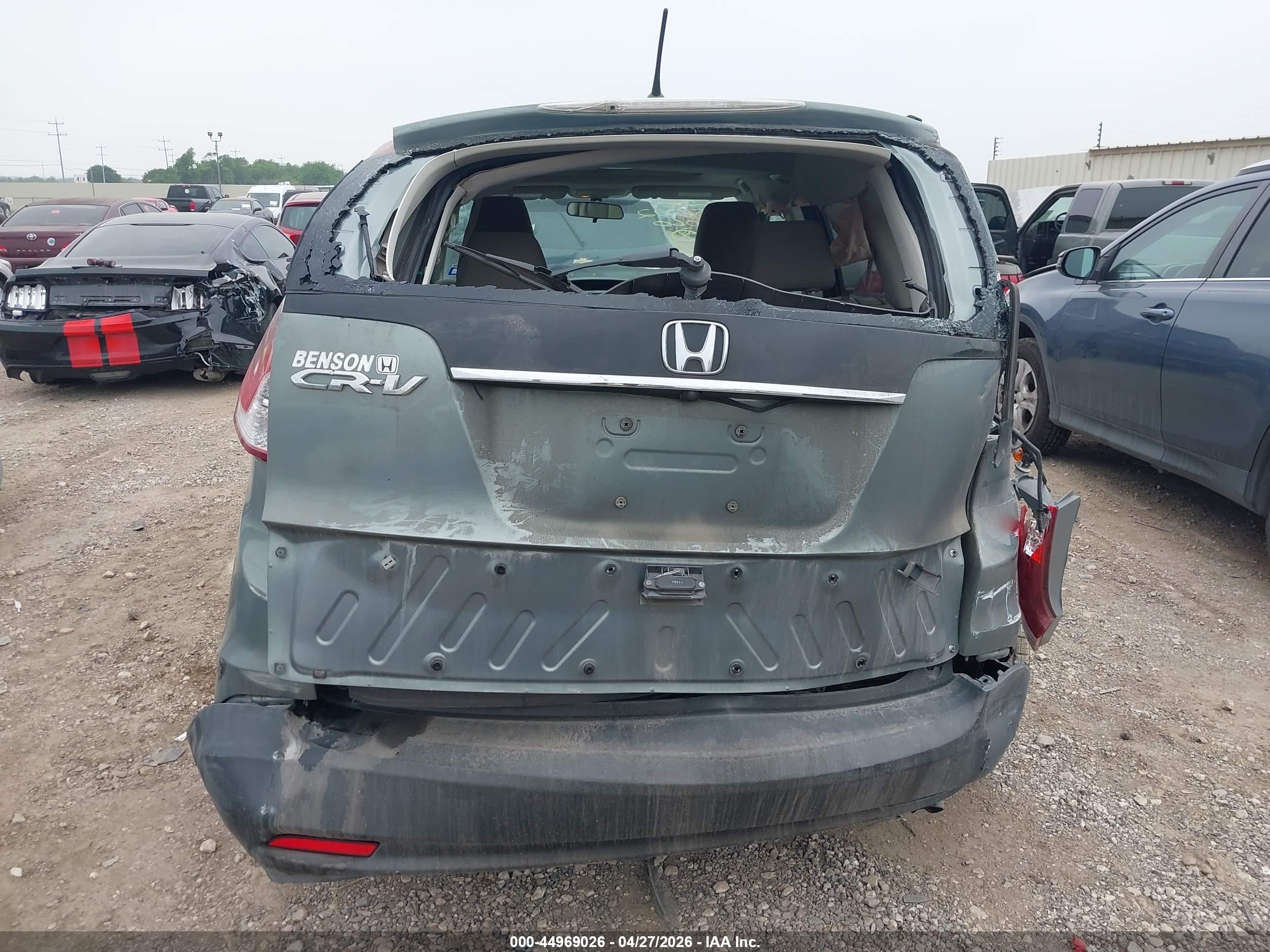 2012 Honda Cr-v Ex Бирюзовый vin: 5J6RM3H56CL003060