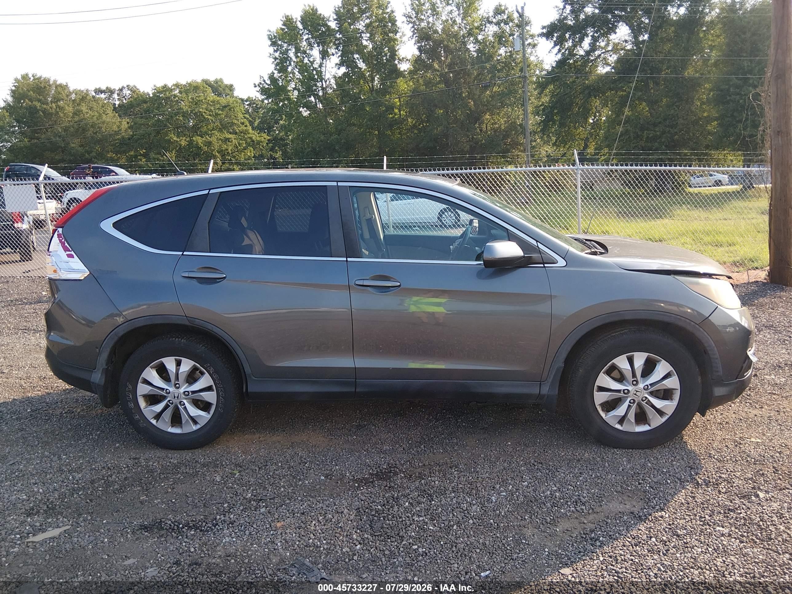 2013 Honda Cr-v Ex Серый vin: 5J6RM3H56DL001262