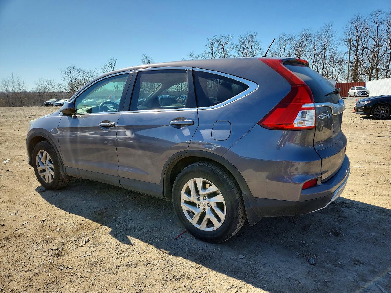 2015 Honda Cr-v Ex Gray vin: 5J6RM3H56FL012815