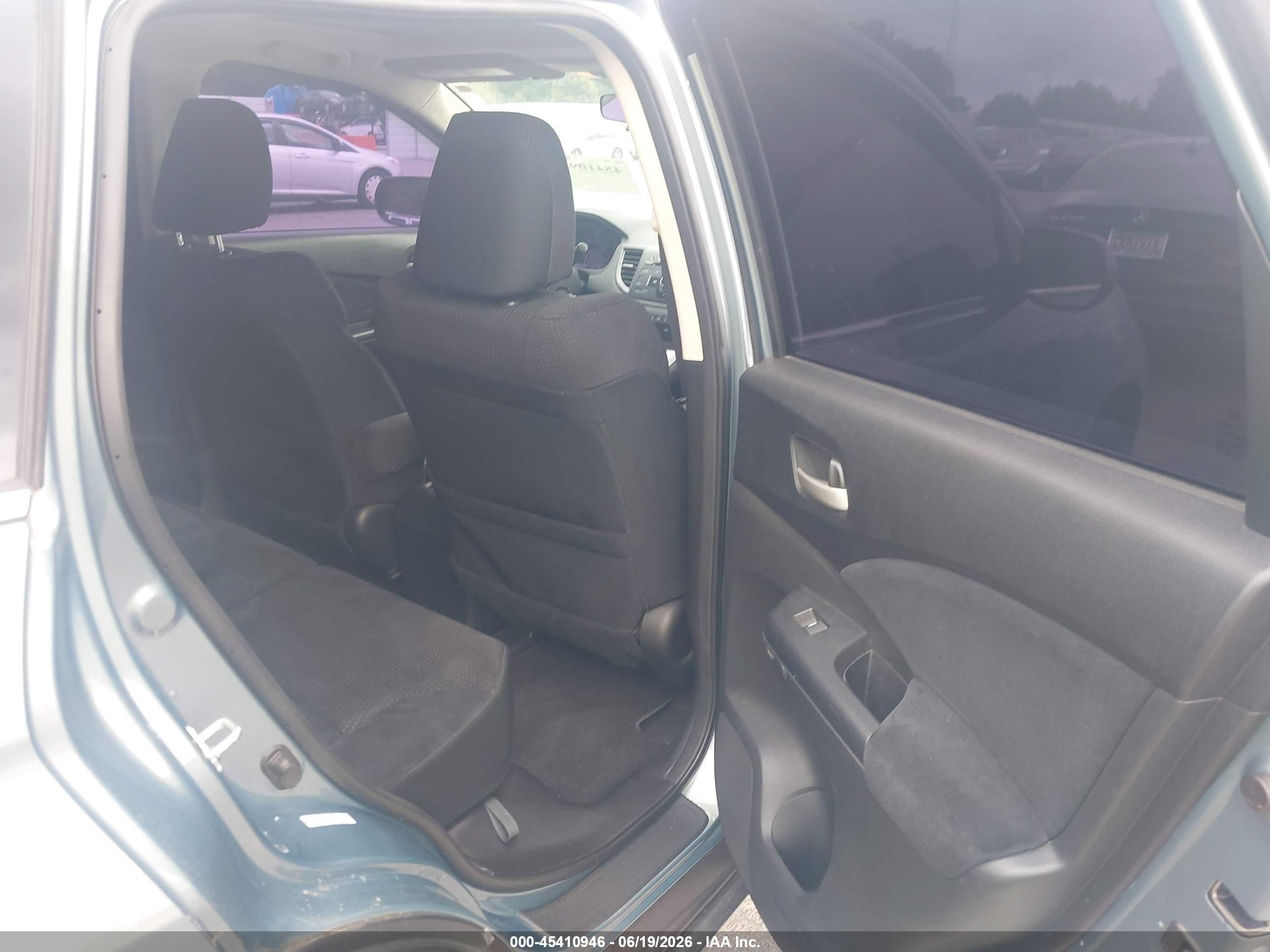 2012 Honda Cr-v Ex Teal vin: 5J6RM3H57CL001611